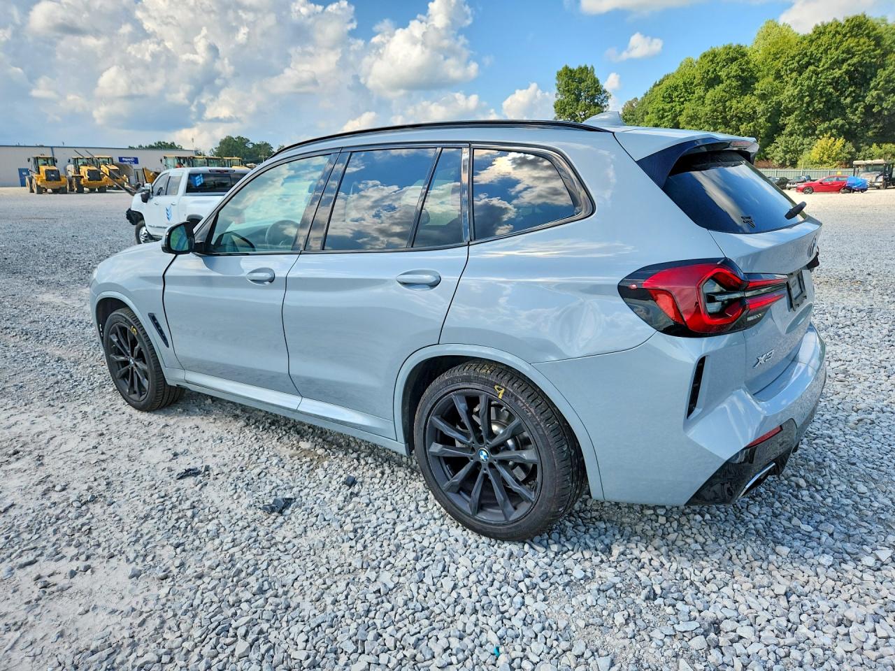 2022 Bmw X3 Xdrive30i Gray vin: 5UX53DP07N9J77916