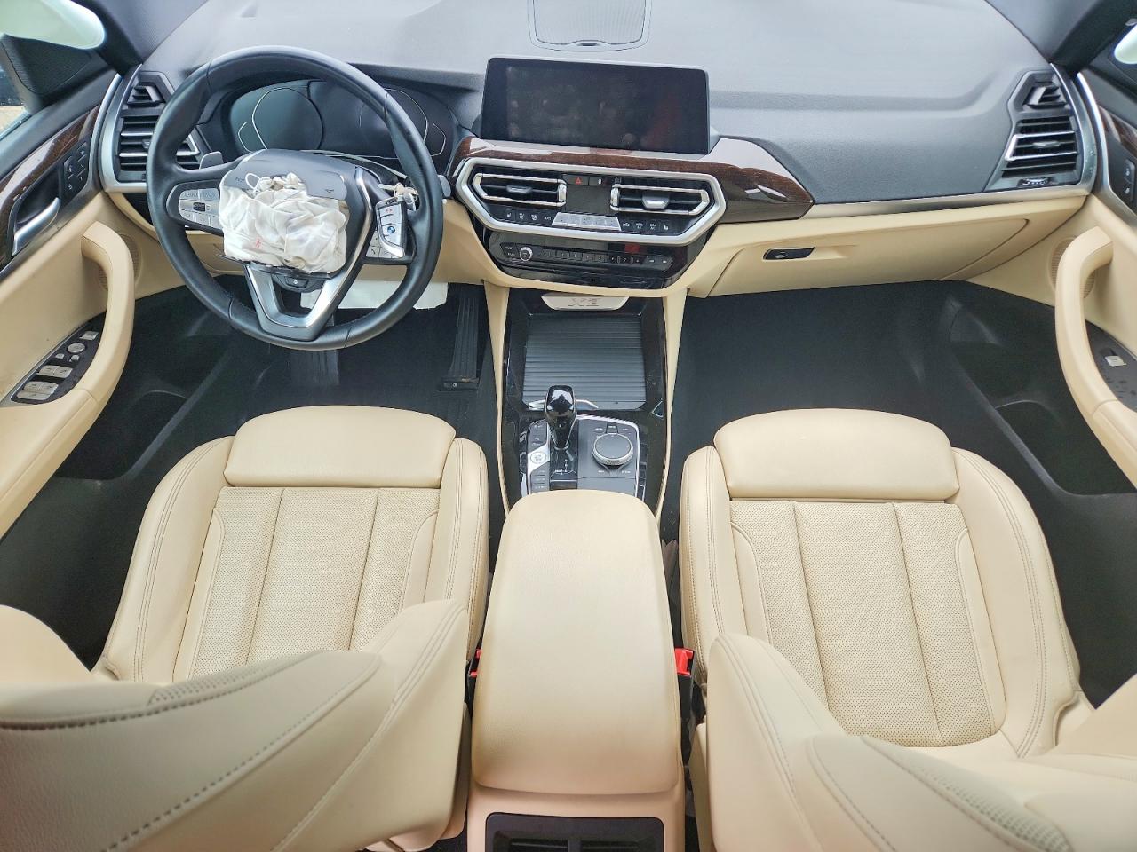 2022 Bmw X3 Xdrive30i Синий vin: 5UX53DP07N9K14558