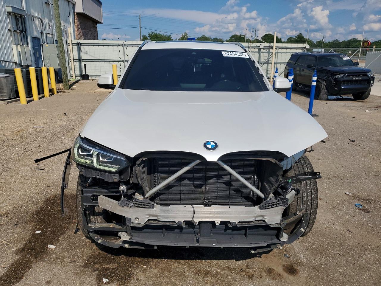 2022 Bmw X3 Xdrive30i White vin: 5UX53DP07N9M83451