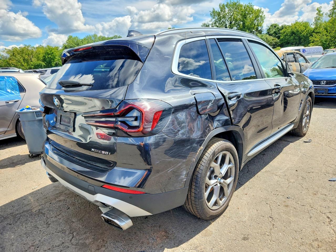 2024 Bmw X3 Xdrive30i Black vin: 5UX53DP07R9V14283
