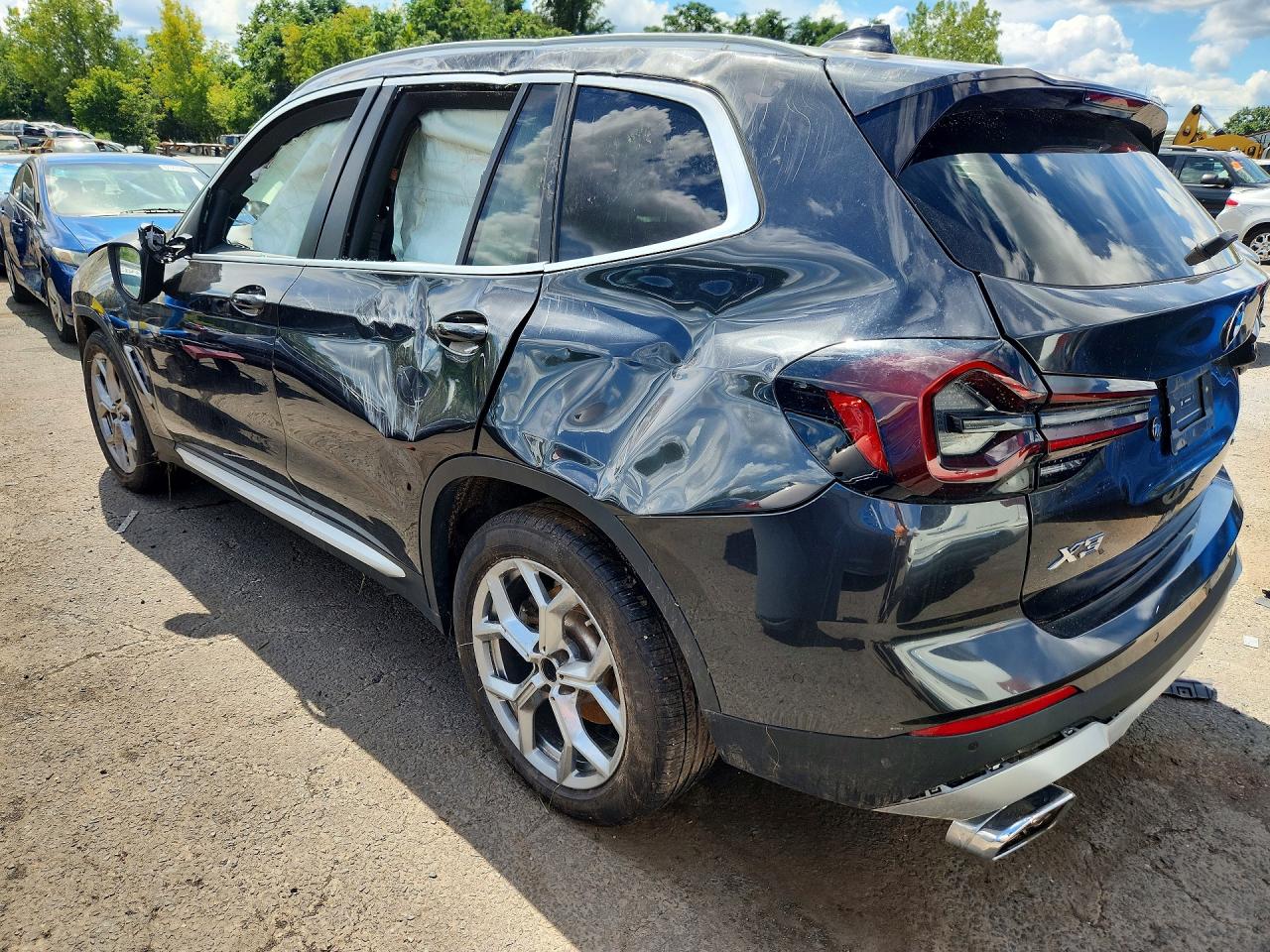2024 Bmw X3 Xdrive30i Black vin: 5UX53DP07R9V14283