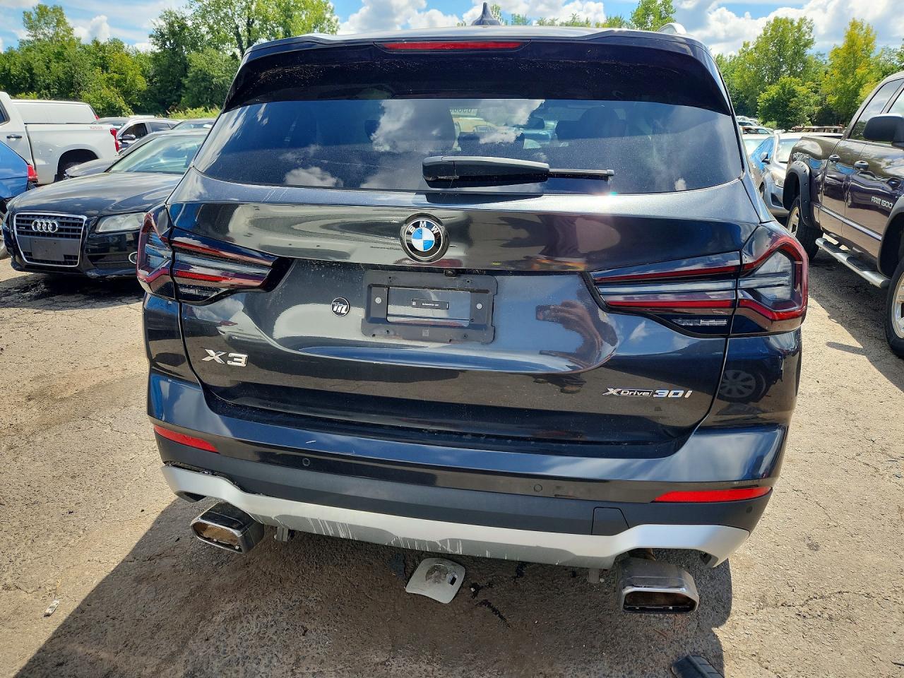 2024 Bmw X3 Xdrive30i Black vin: 5UX53DP07R9V14283