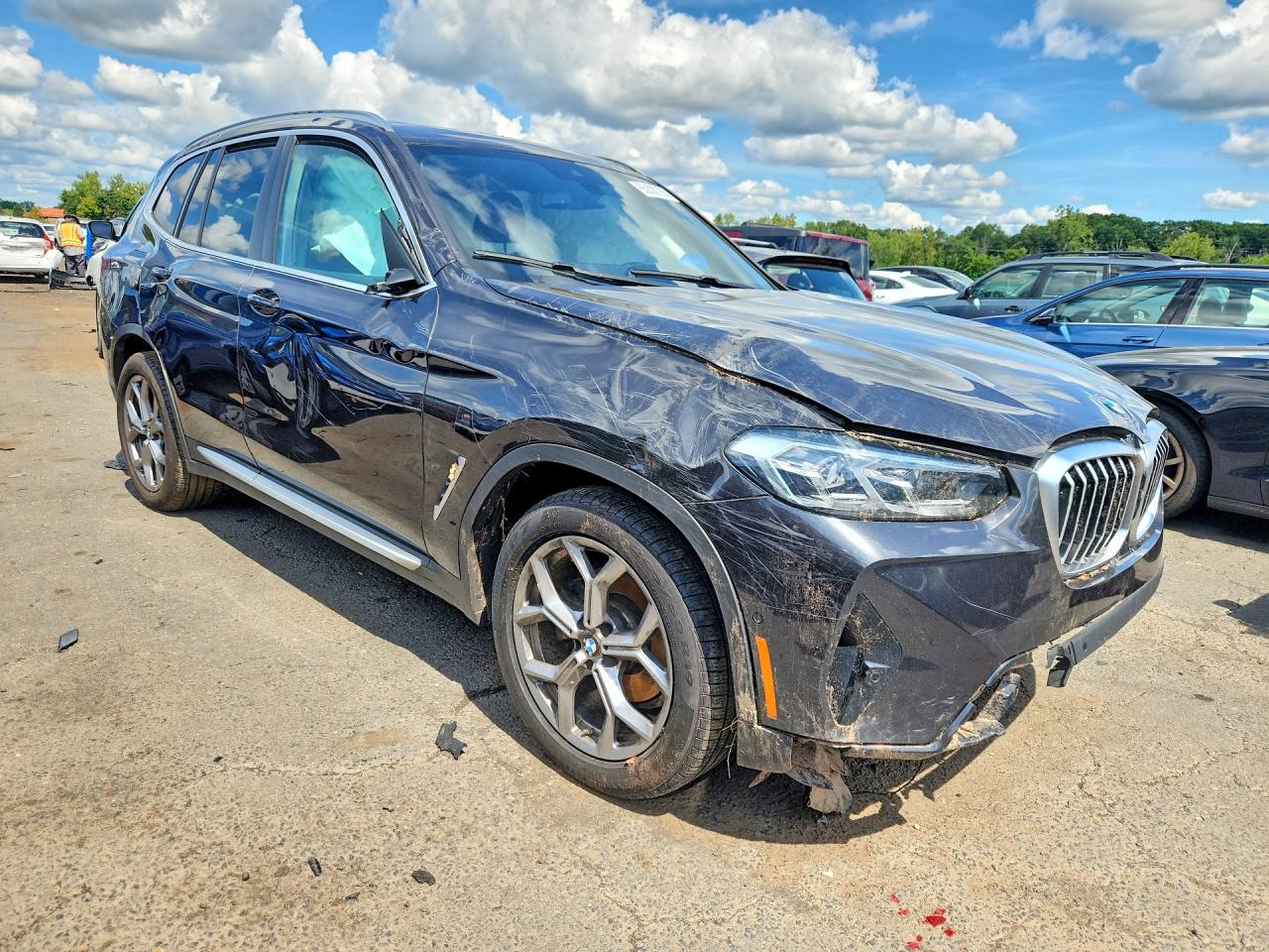 2024 Bmw X3 Xdrive30i Black vin: 5UX53DP07R9V14283