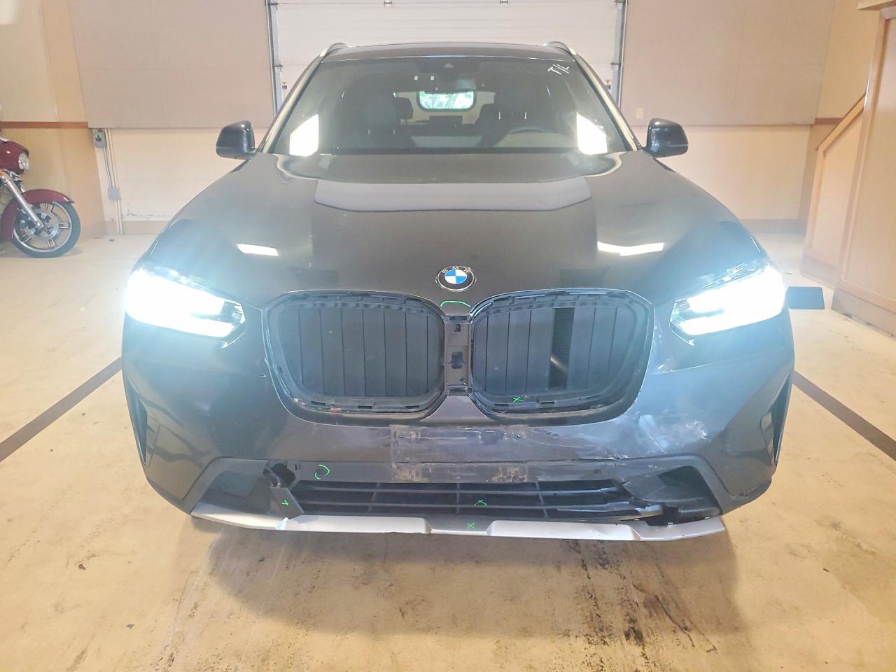 2022 Bmw X3 Xdrive30i Charcoal vin: 5UX53DP09N9M92457