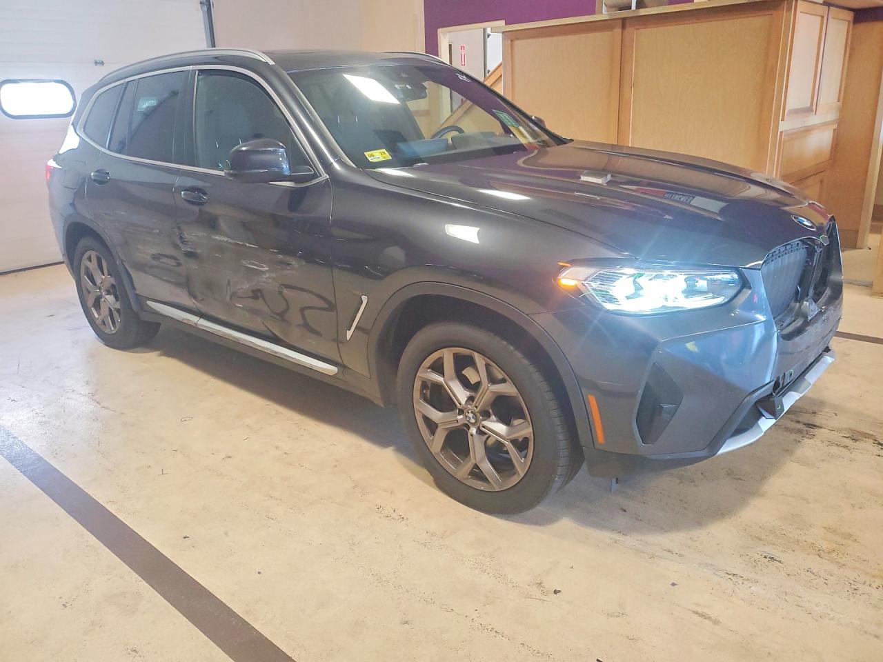 2022 Bmw X3 Xdrive30i Charcoal vin: 5UX53DP09N9M92457