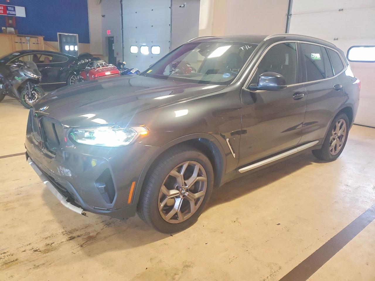 2022 Bmw X3 Xdrive30i Charcoal vin: 5UX53DP09N9M92457