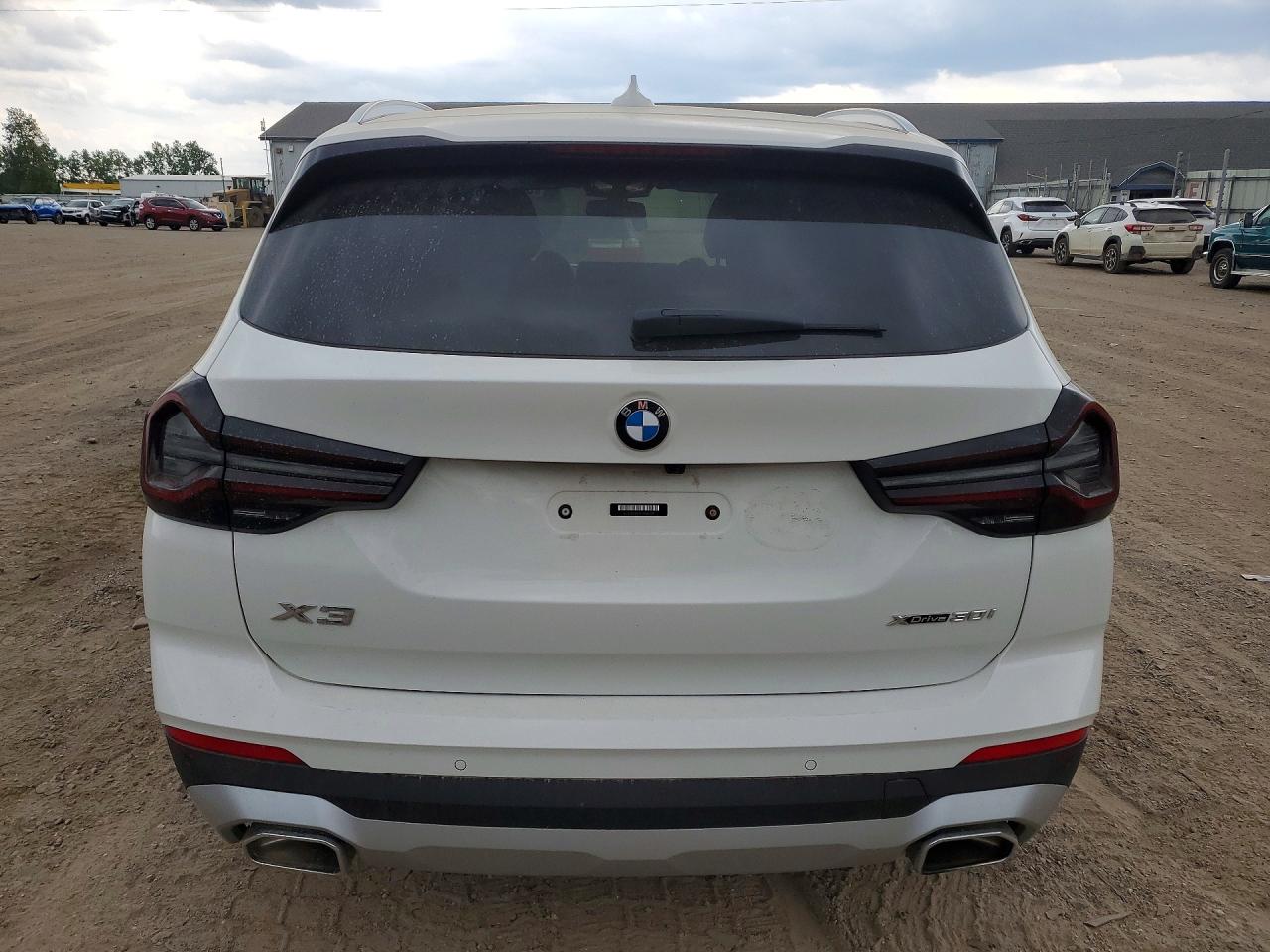 2023 Bmw X3 Xdrive30i White vin: 5UX53DP0XP9P68437
