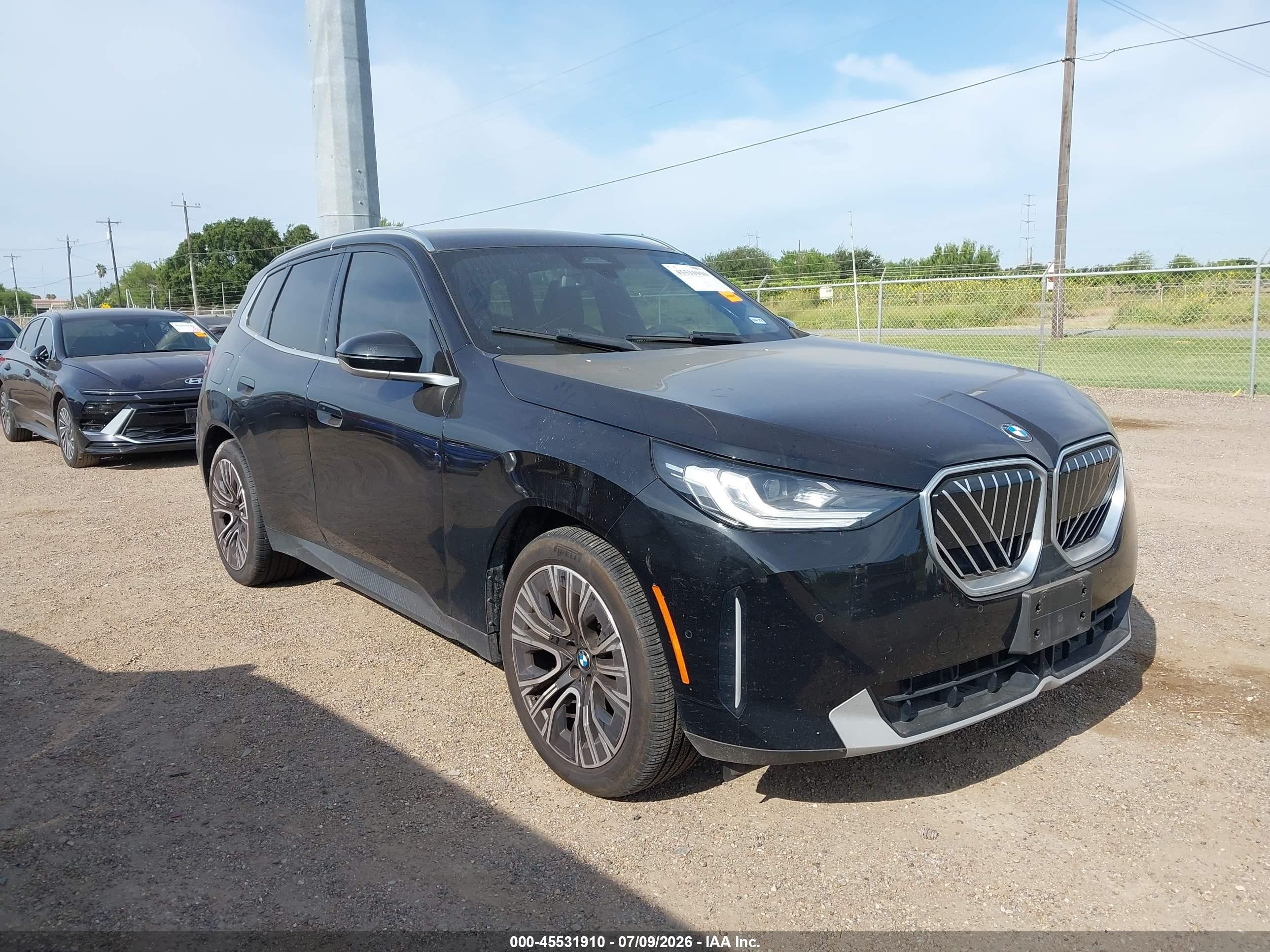 2025 Bmw X3 30 Xdrive Черный vin: 5UX53GP00S9017731
