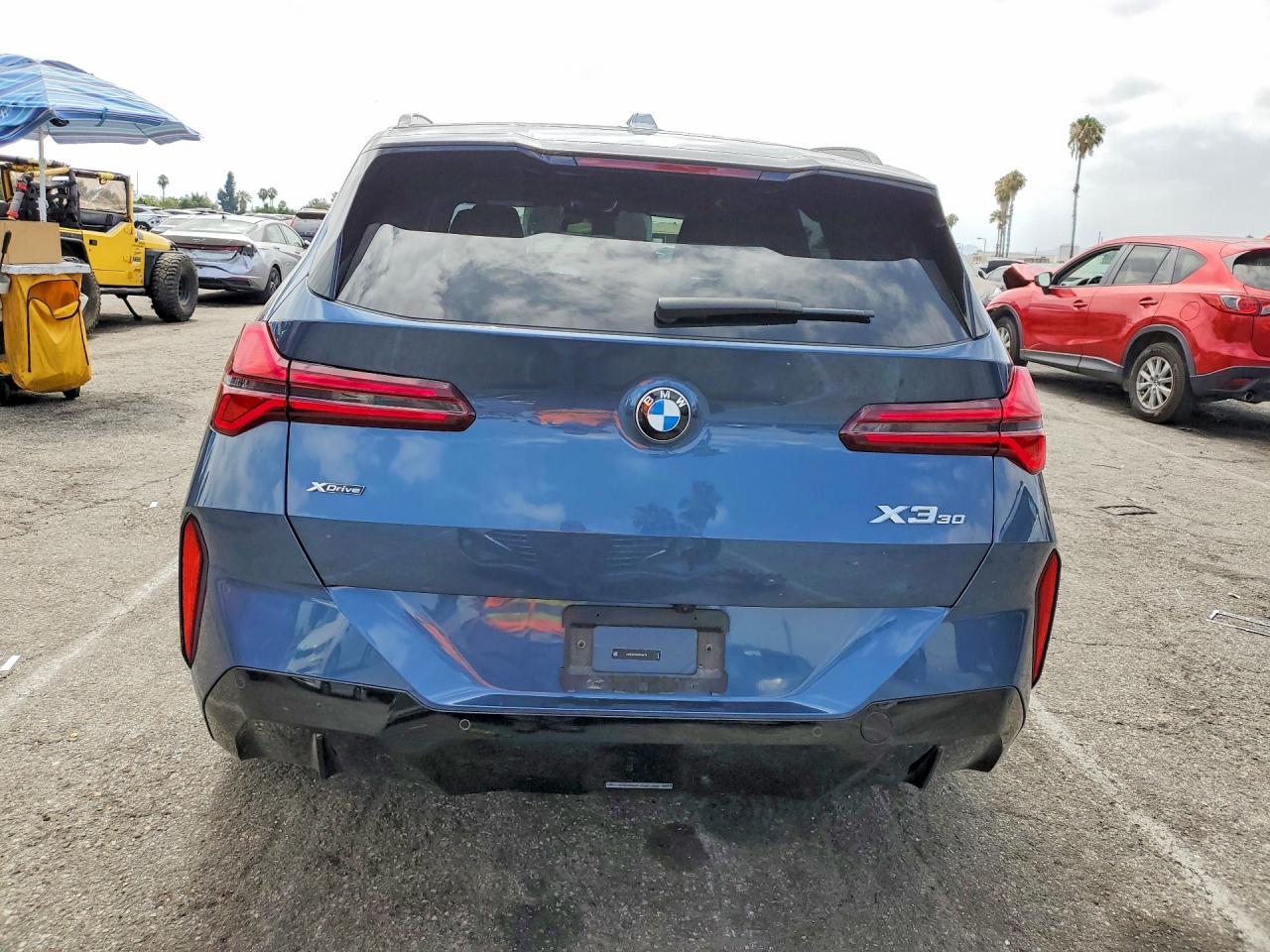 2025 Bmw X3 30 Xdrive Blue vin: 5UX53GP02S9X44515