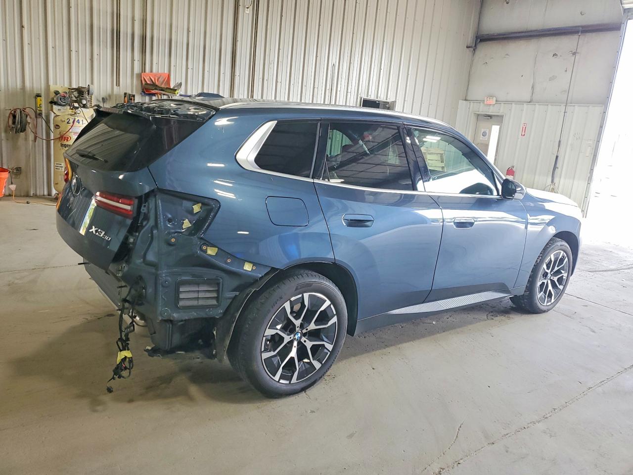 2025 Bmw X3 30 Xdrive Blue vin: 5UX53GP02S9Y37101