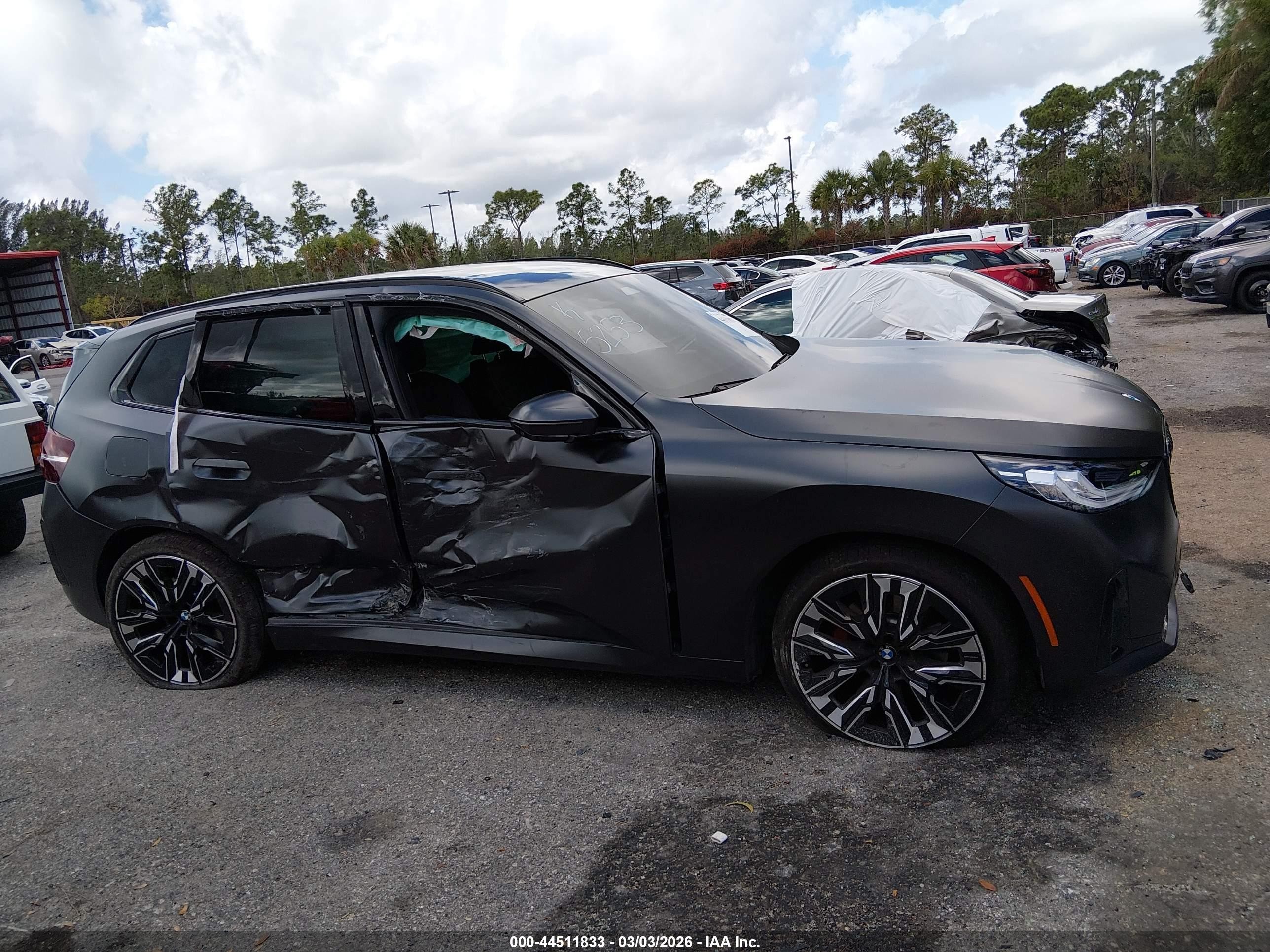 2025 Bmw X3 30 Xdrive Gray vin: 5UX53GP04S9125253