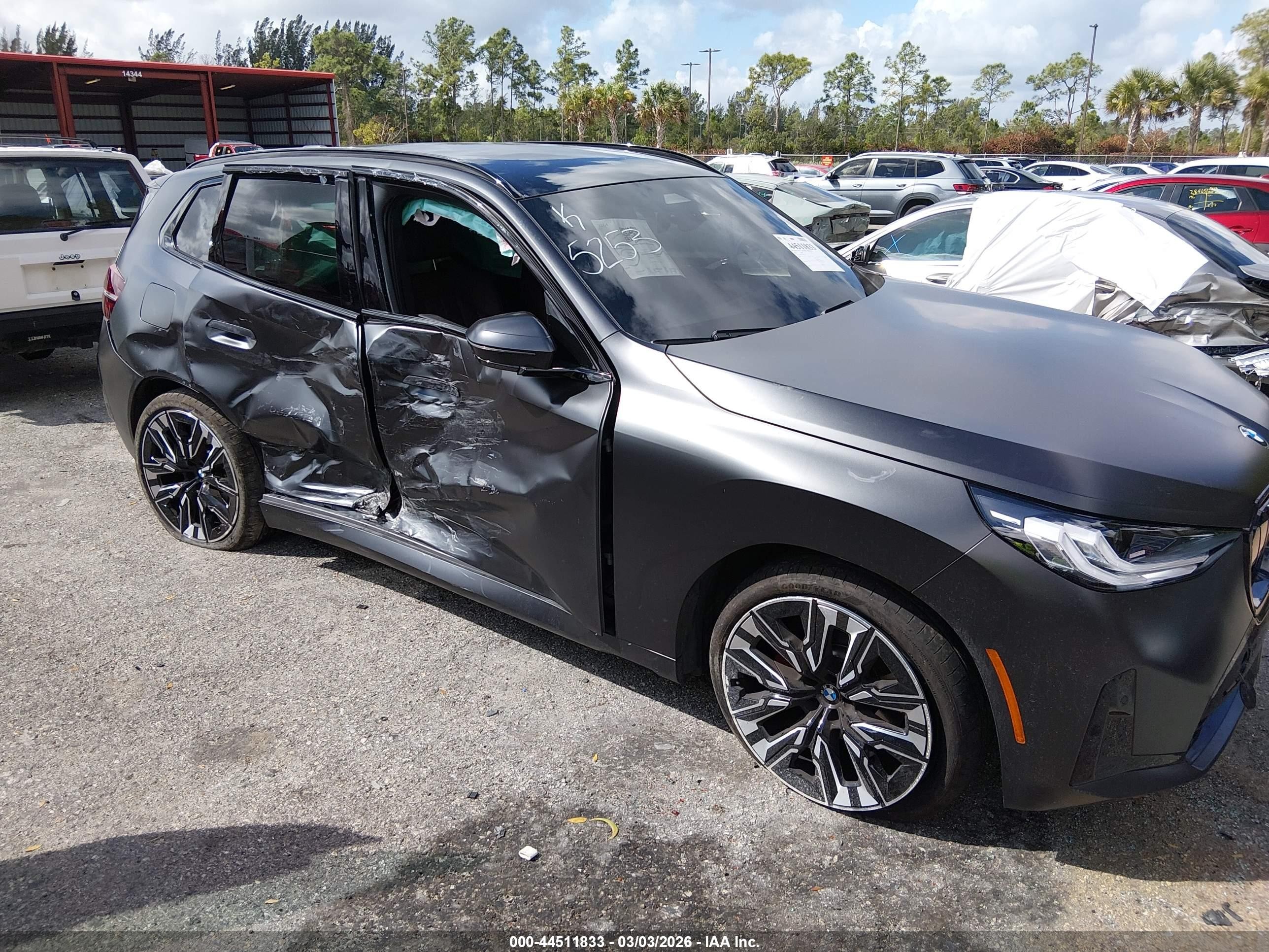 2025 Bmw X3 30 Xdrive Gray vin: 5UX53GP04S9125253
