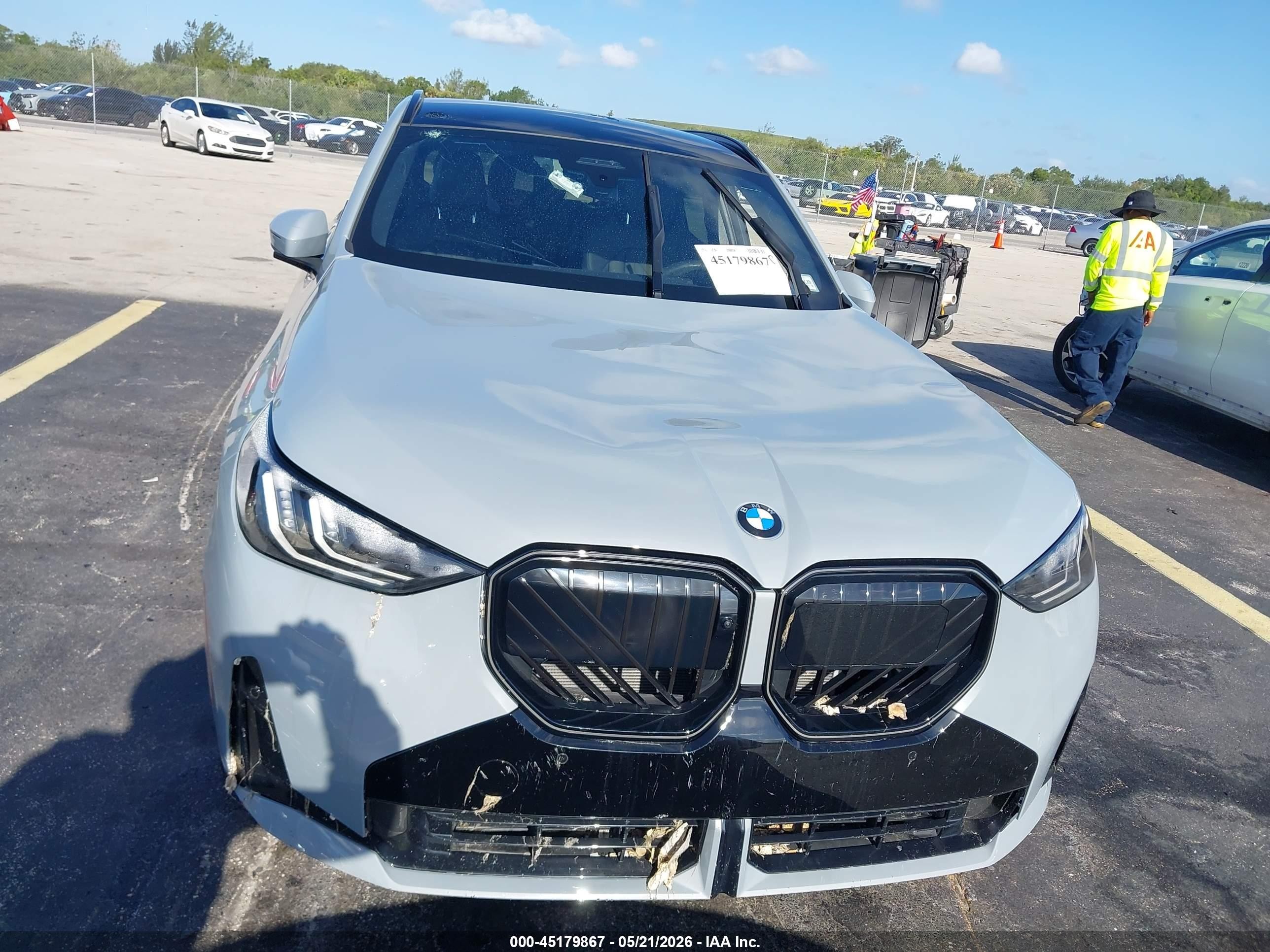 2025 Bmw X3 30 Xdrive Gray vin: 5UX53GP07S9Z38554