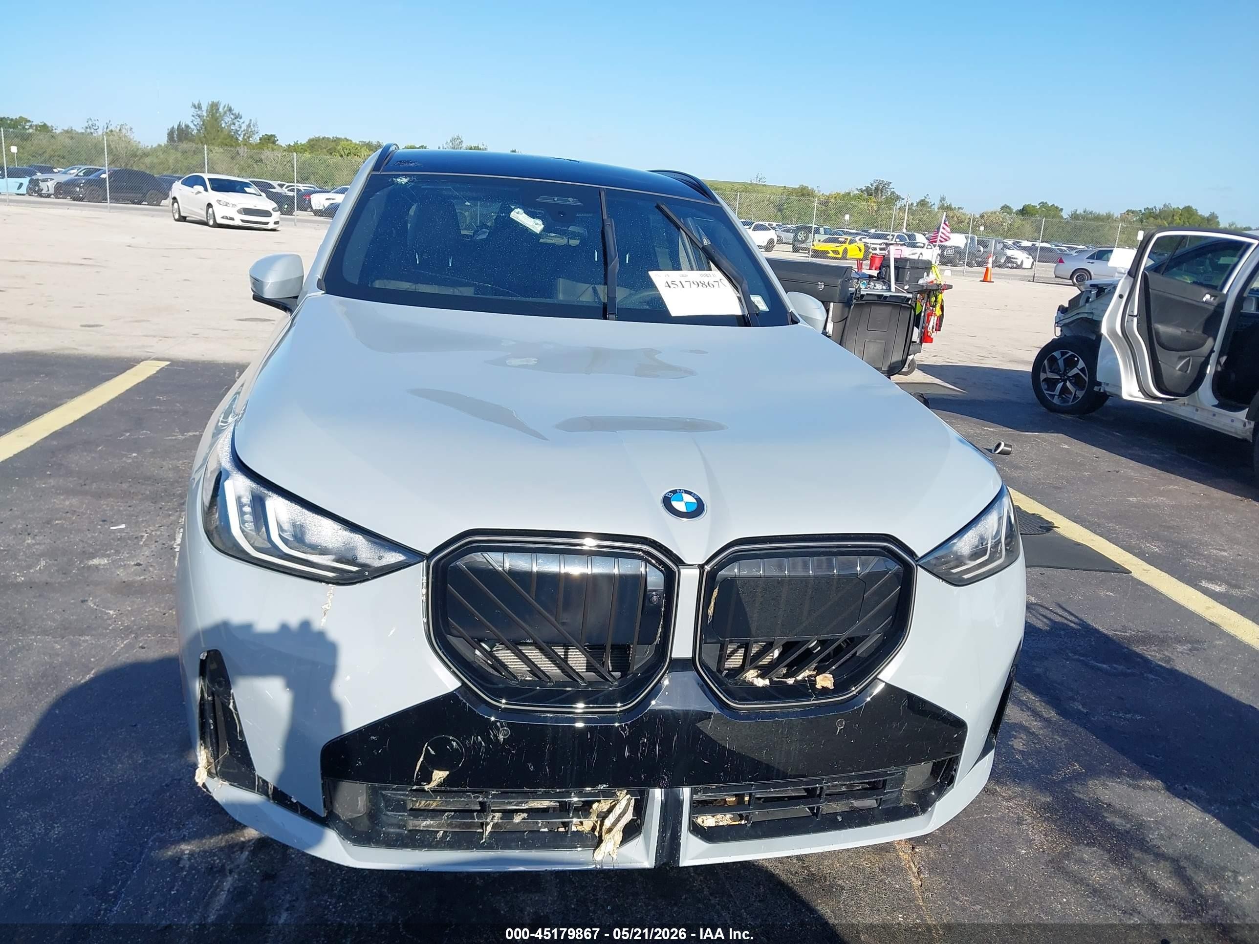 2025 Bmw X3 30 Xdrive Gray vin: 5UX53GP07S9Z38554