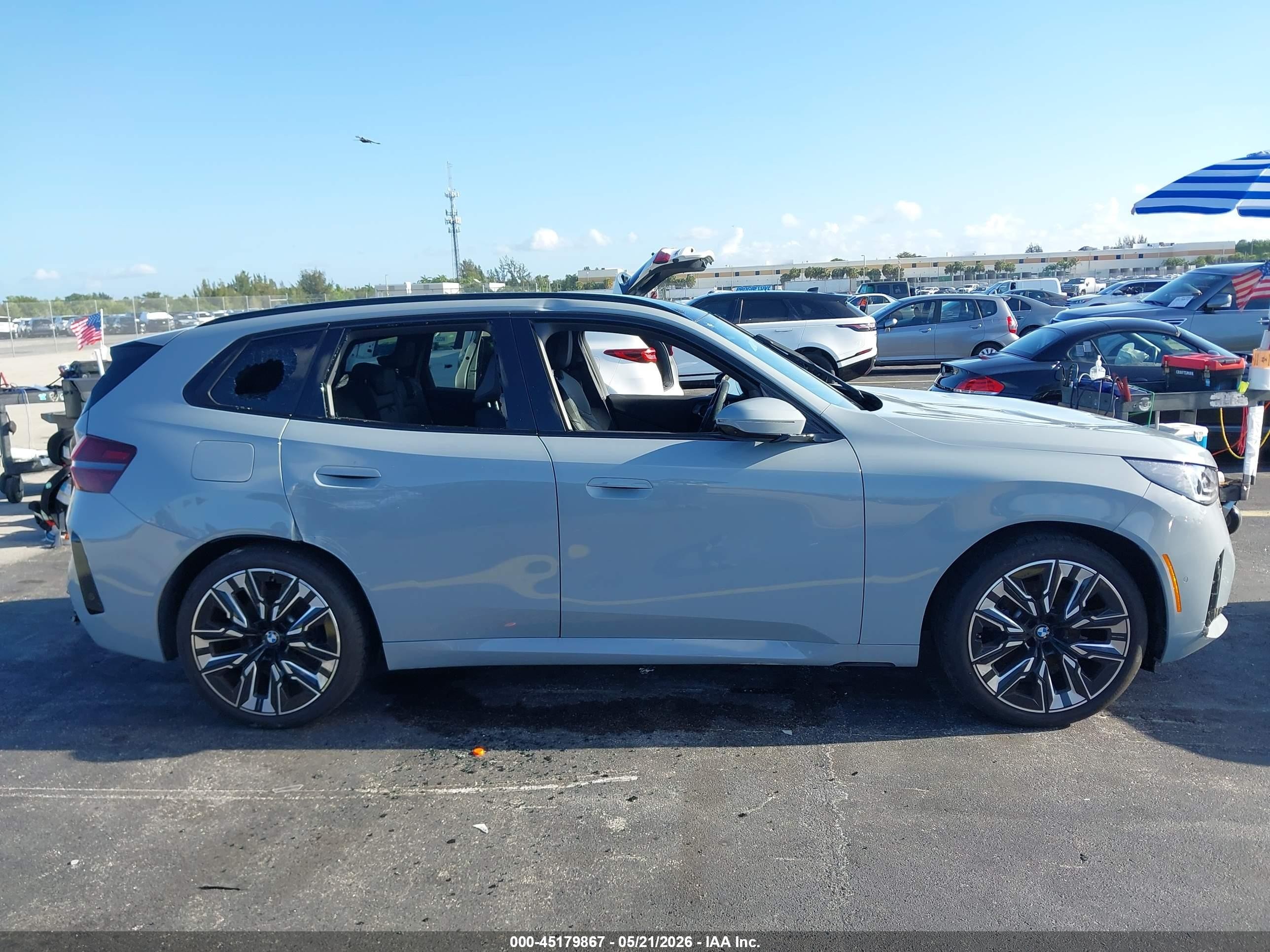 2025 Bmw X3 30 Xdrive Gray vin: 5UX53GP07S9Z38554