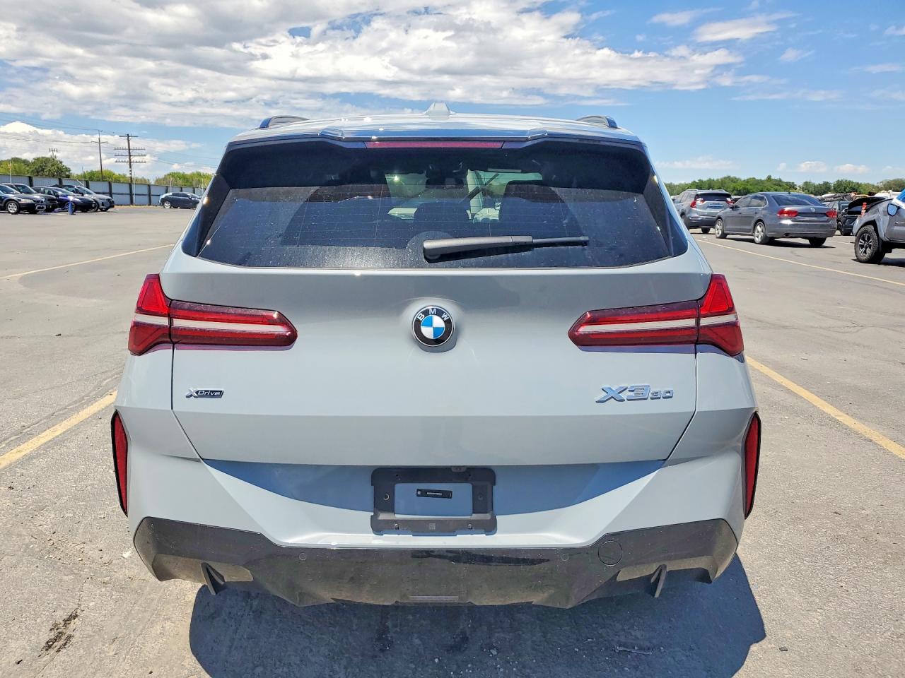2026 Bmw X3 30 Xdrive Gray vin: 5UX53GP07T9280963