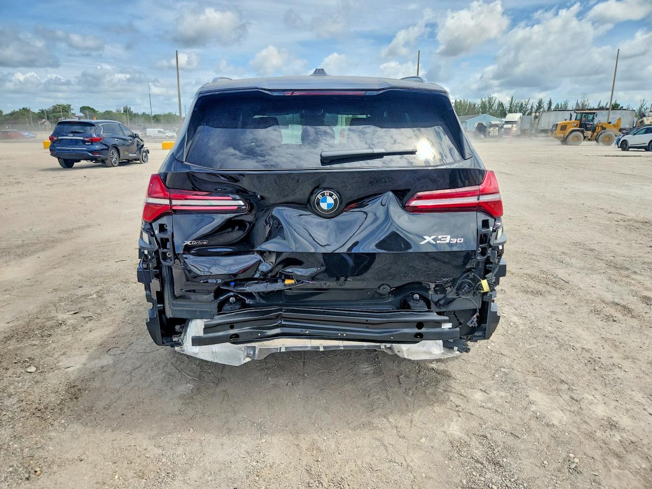 2026 Bmw X3 30 Xdrive Черный vin: 5UX53GP08T9370378