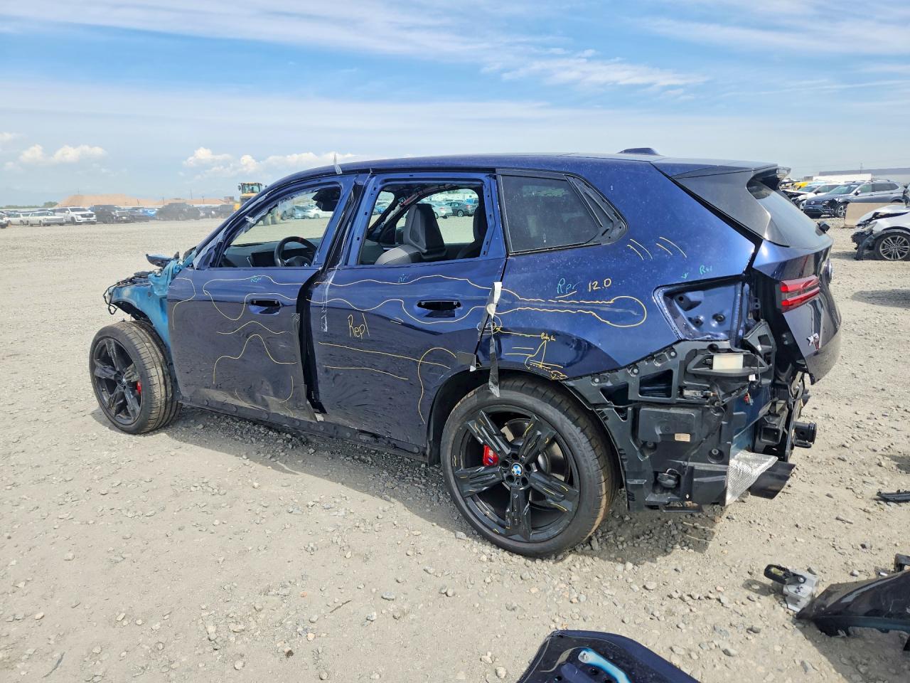 2025 Bmw X3 M50 Blue vin: 5UX73GP04S9Y86406
