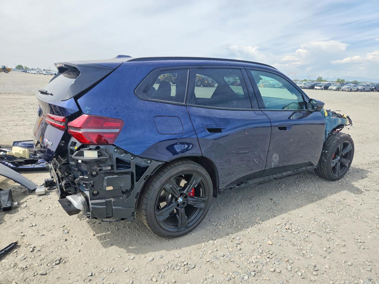 2025 Bmw X3 M50 Blue vin: 5UX73GP04S9Y86406