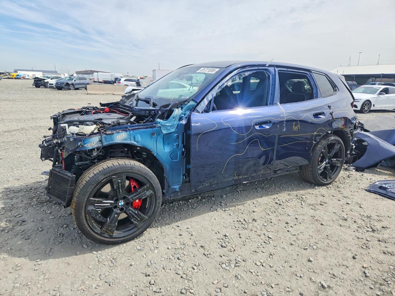 2025 Bmw X3 M50 Blue vin: 5UX73GP04S9Y86406