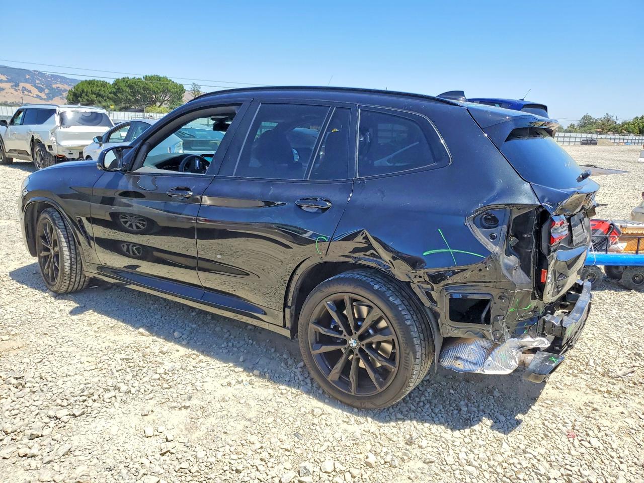 2024 Bmw X3 M40i Black vin: 5UX83DP00R9X46737