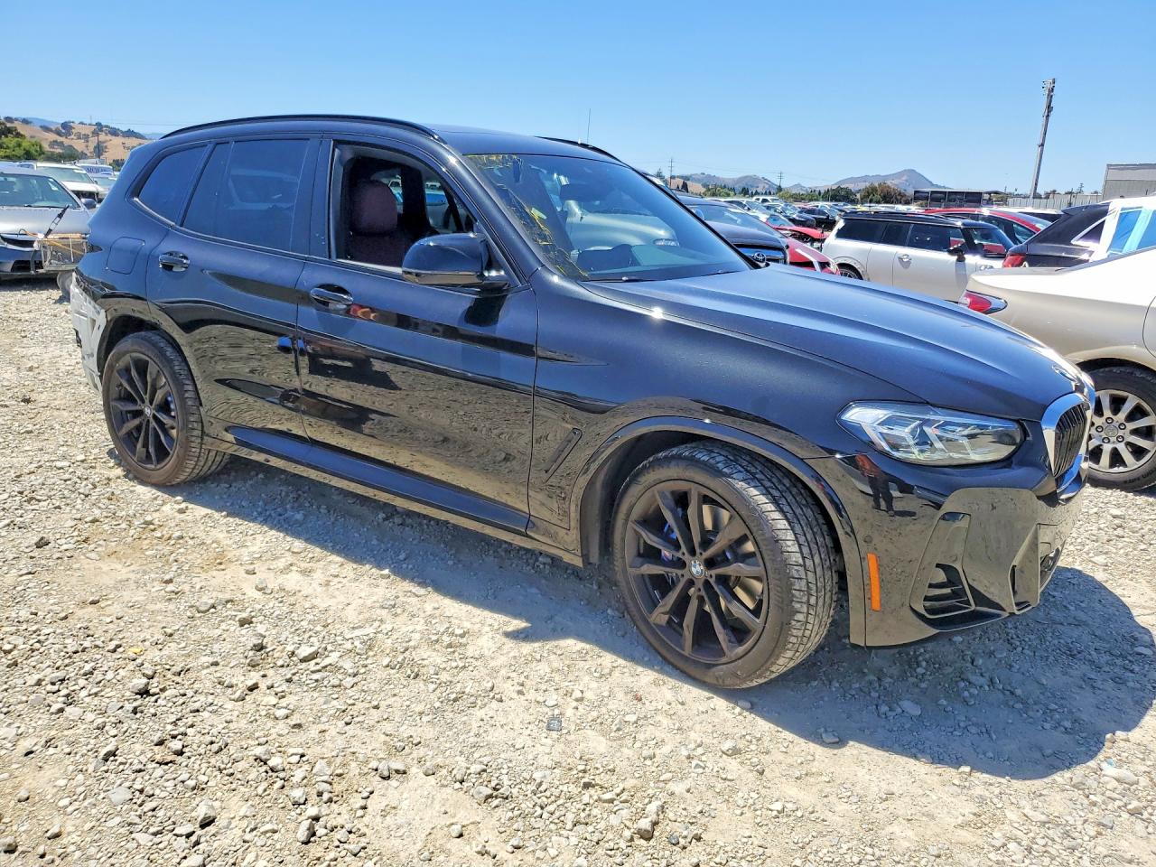 2024 Bmw X3 M40i Black vin: 5UX83DP00R9X46737