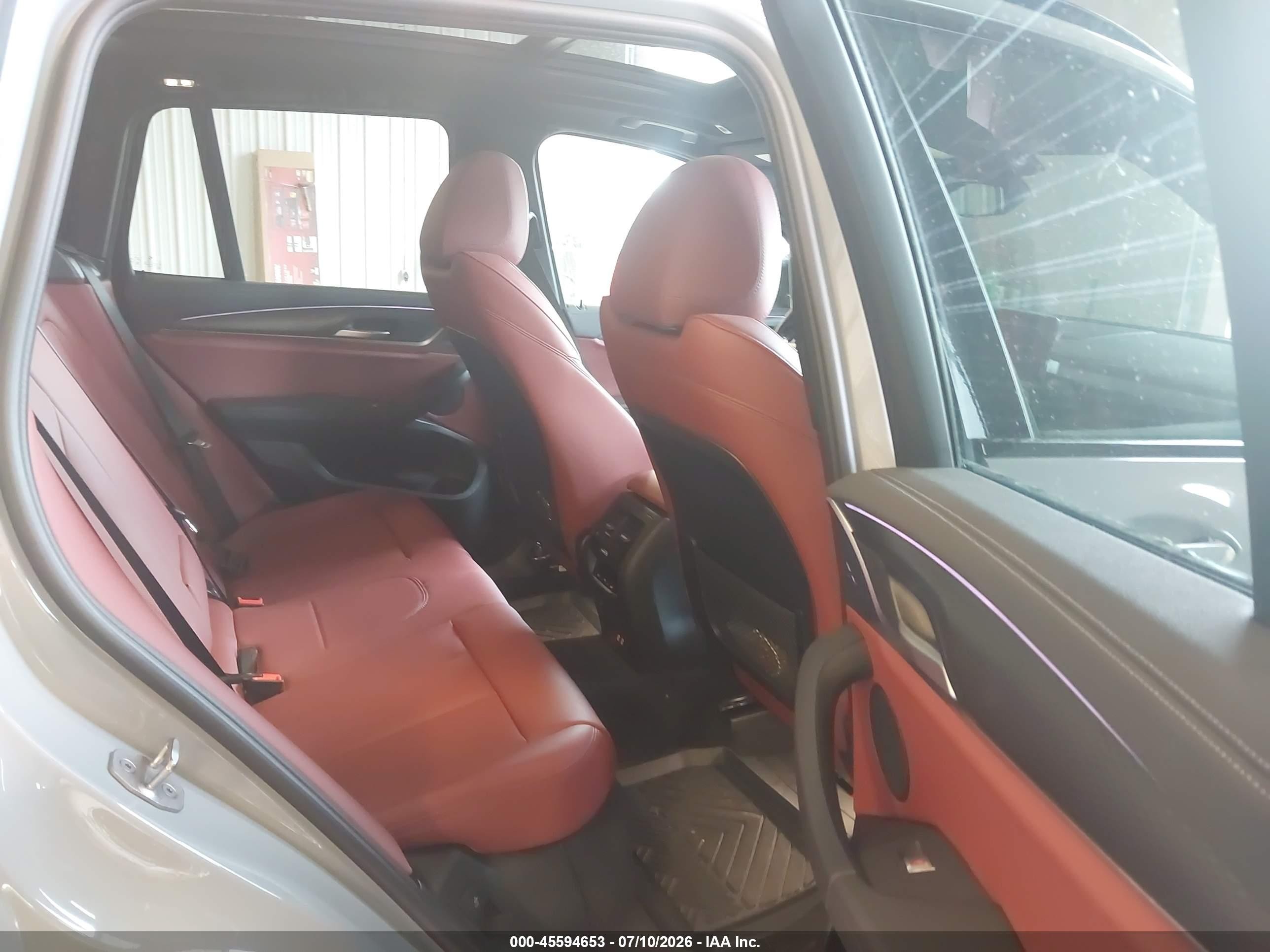 2022 Bmw X3 M40i Gray vin: 5UX83DP04N9L70229