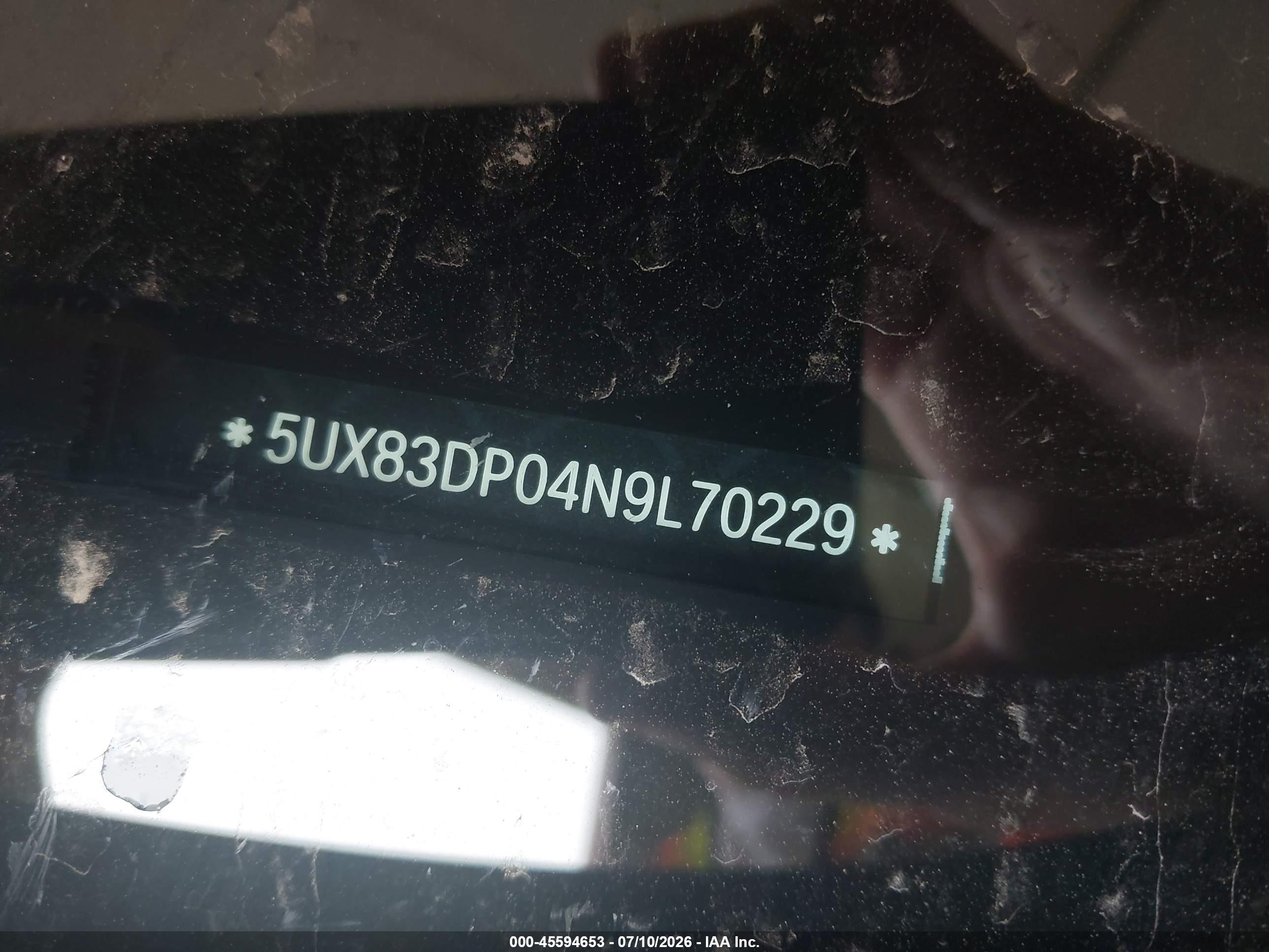 2022 Bmw X3 M40i Gray vin: 5UX83DP04N9L70229