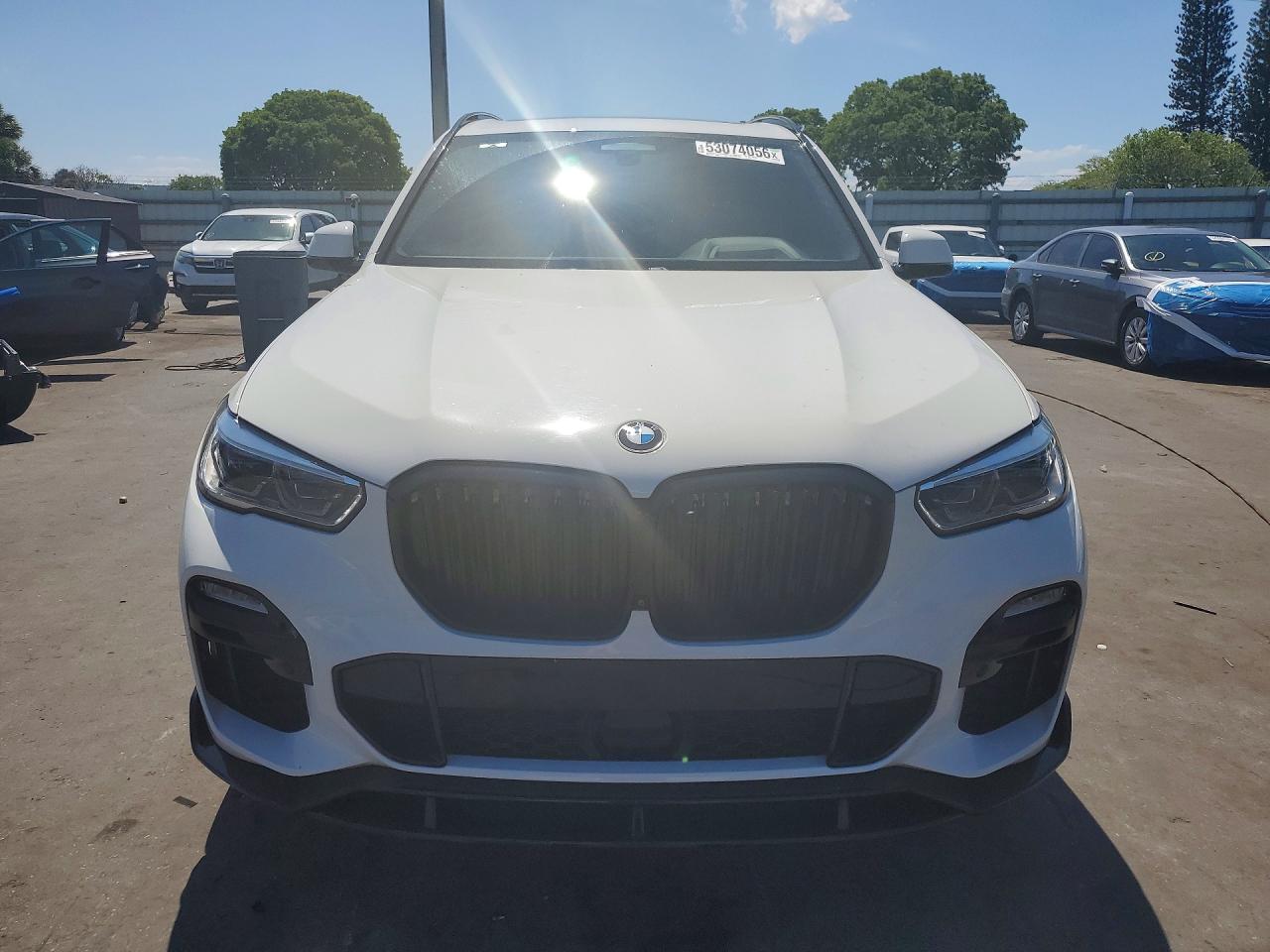 2020 Bmw X5 Sdrive 40i White vin: 5UXCR4C05L9B61371