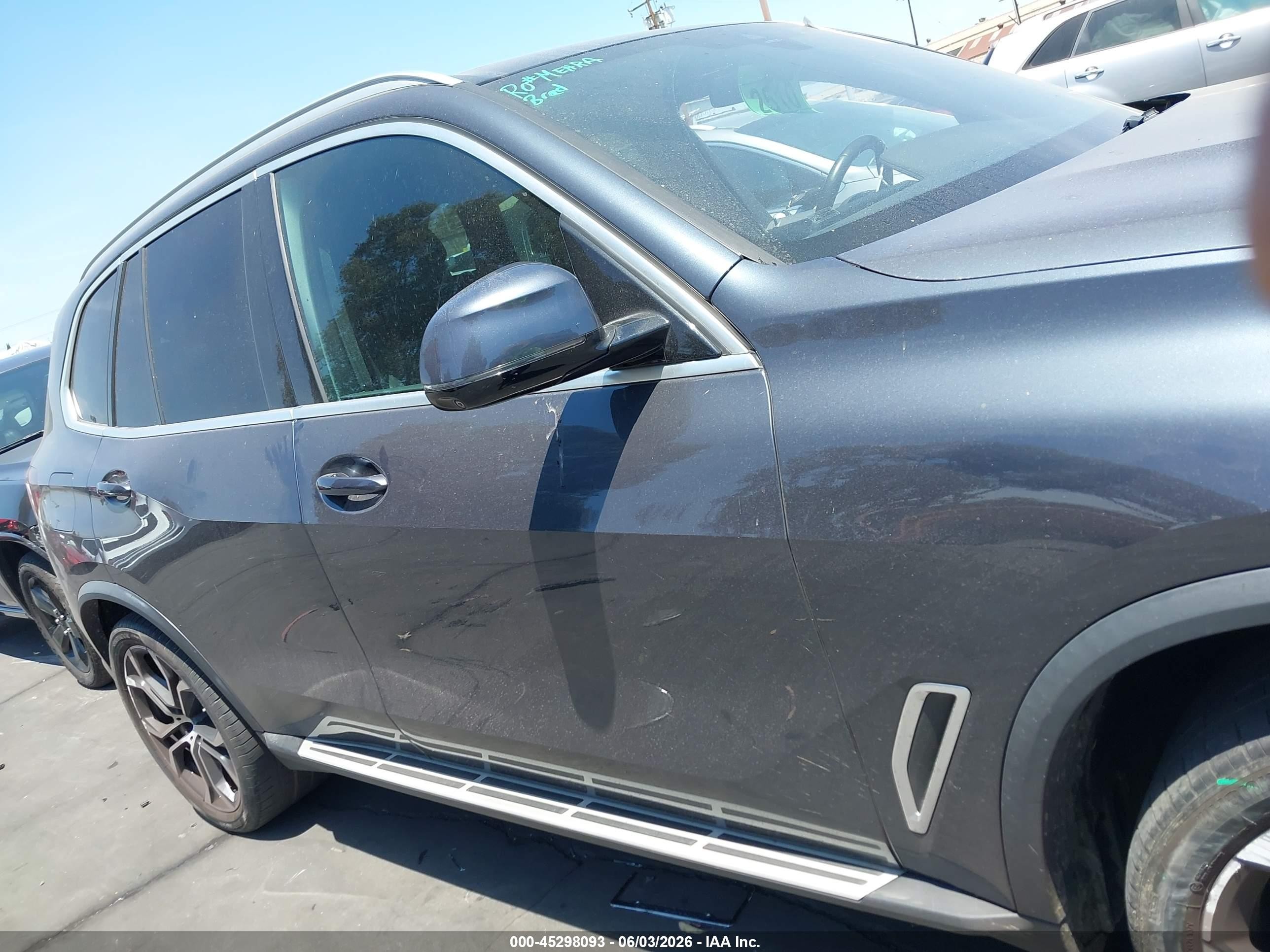 2022 Bmw X5 Sdrive40i Gray vin: 5UXCR4C06N9J90183