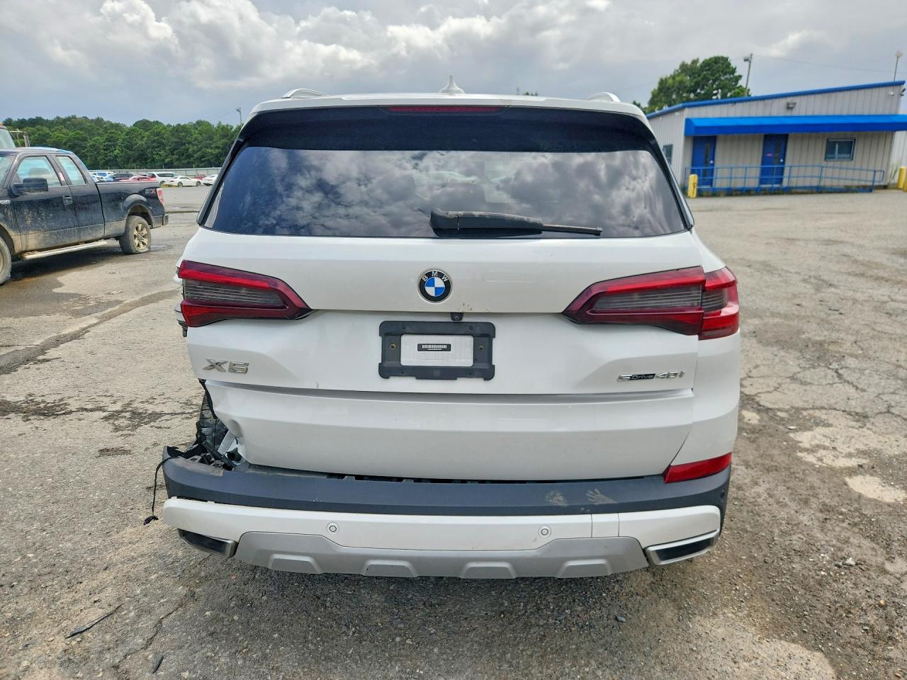 2022 Bmw X5 Sdrive 40i White vin: 5UXCR4C06N9K28074