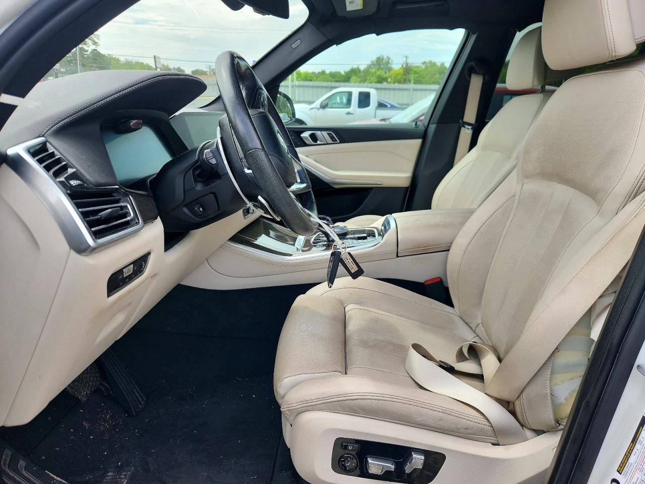 2022 Bmw X5 Sdrive 40i White vin: 5UXCR4C06N9K28074
