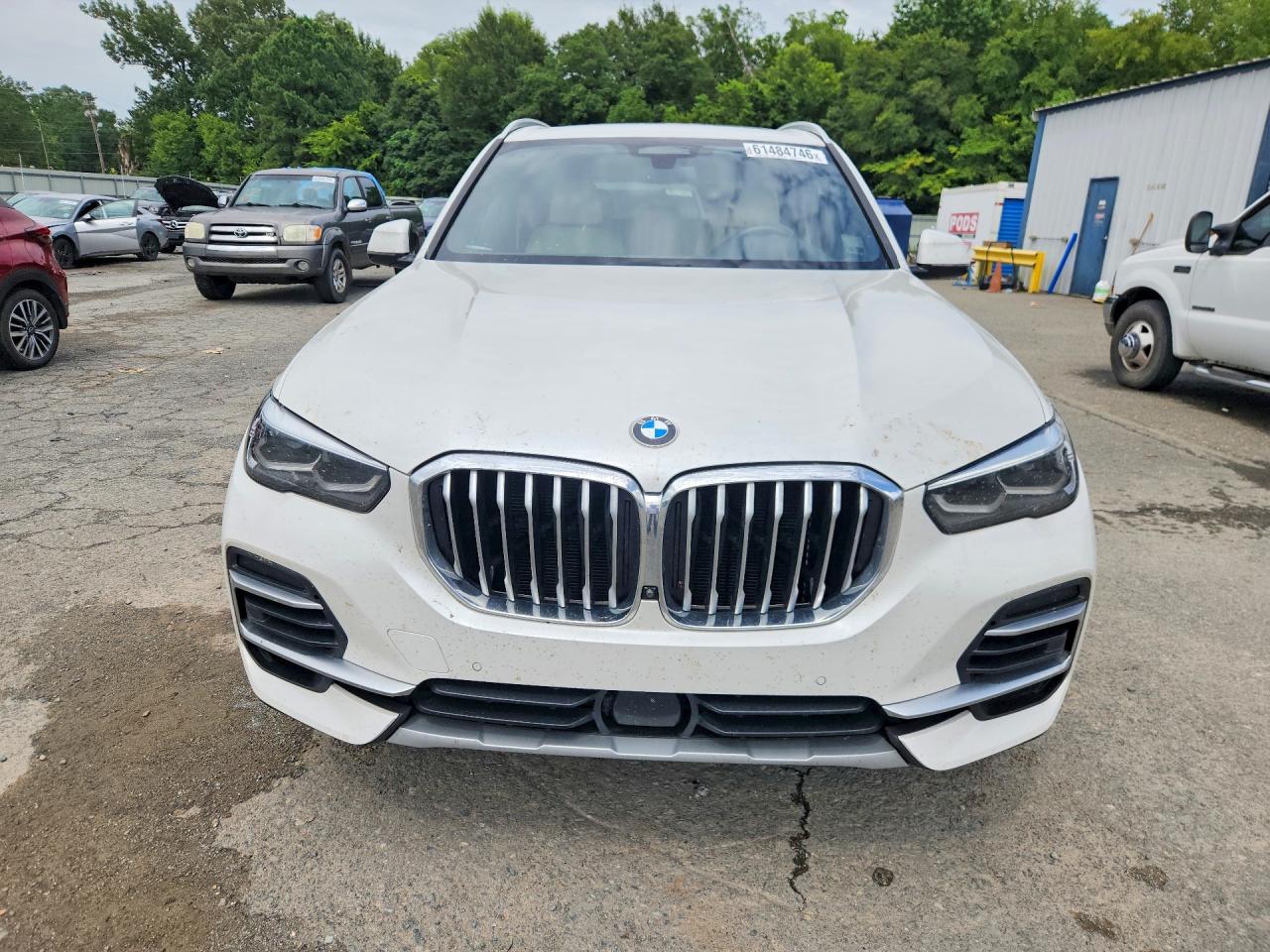 2022 Bmw X5 Sdrive 40i White vin: 5UXCR4C06N9K28074