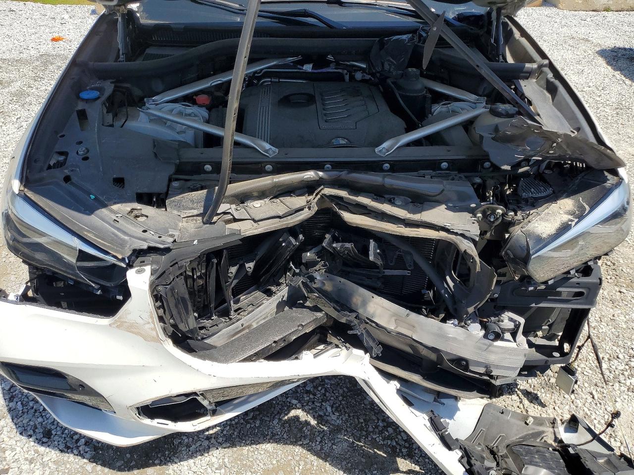 2023 Bmw X5 Sdrive 40i White vin: 5UXCR4C08P9N53845