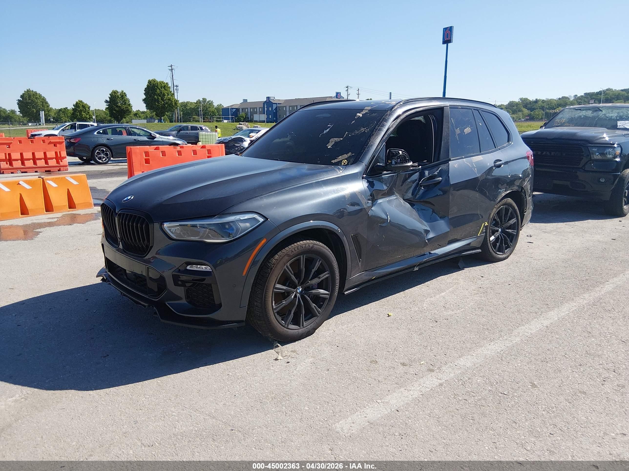 2020 Bmw X5 Xdrive40i Черный vin: 5UXCR6C00LLL66639