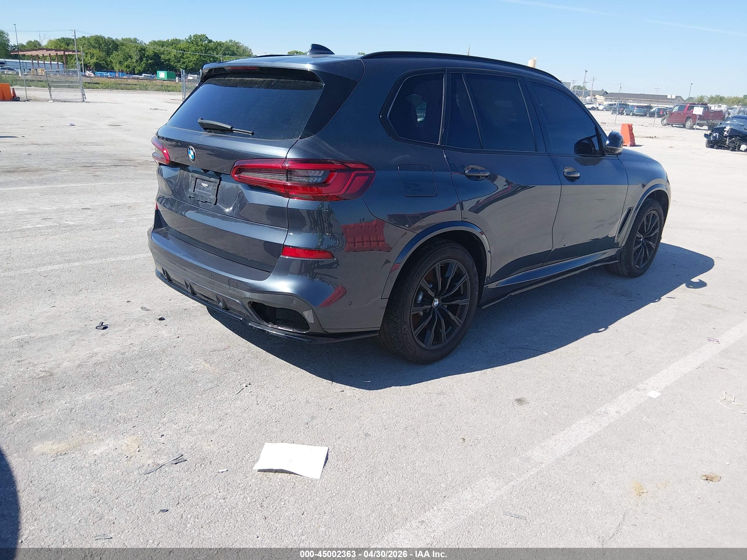 2020 Bmw X5 Xdrive40i Черный vin: 5UXCR6C00LLL66639