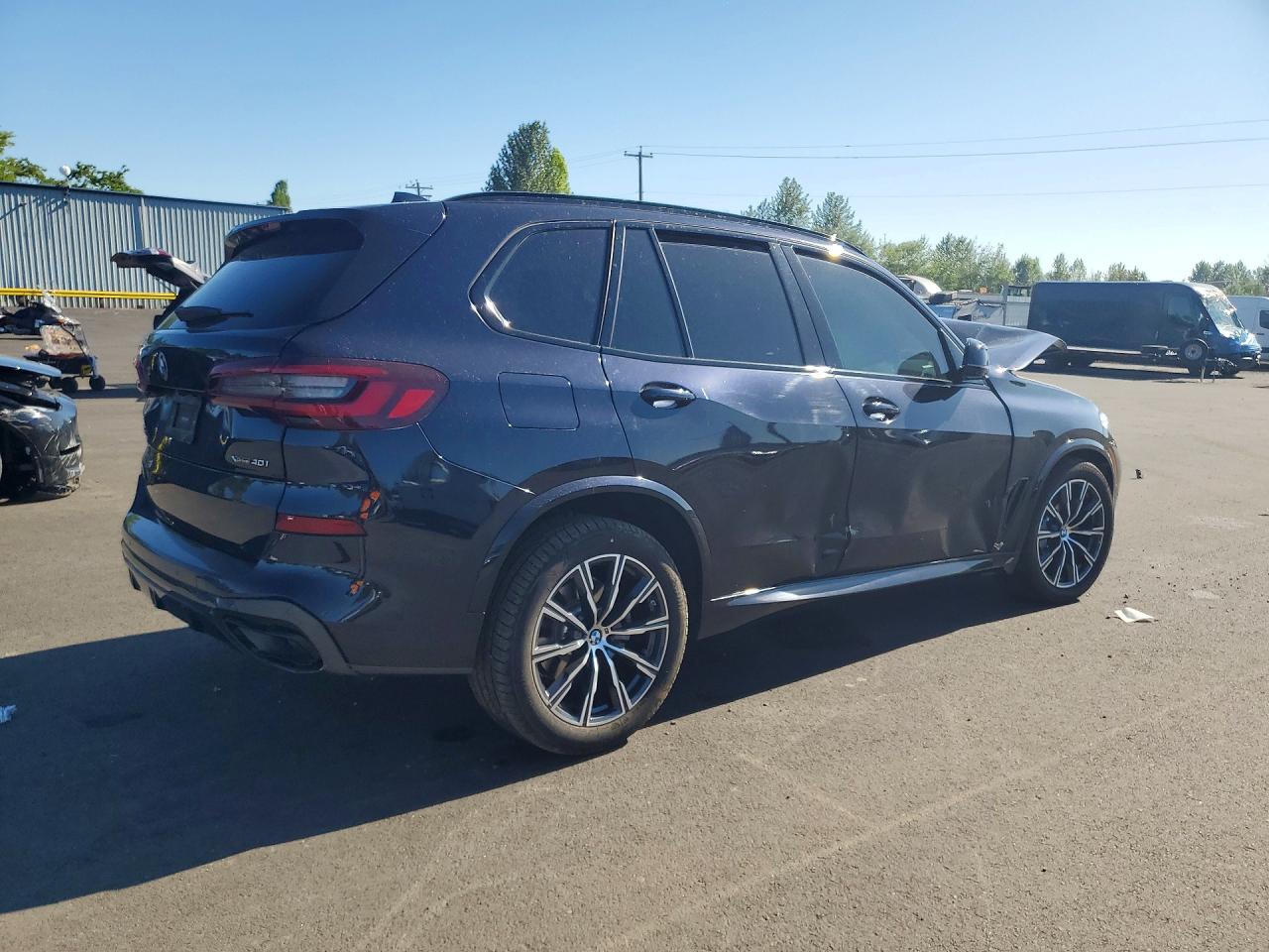 2021 Bmw X5 Xdrive40i Black vin: 5UXCR6C01M9G23275