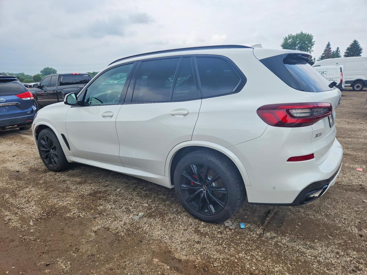 2022 Bmw X5 Xdrive40i White vin: 5UXCR6C03N9M04719