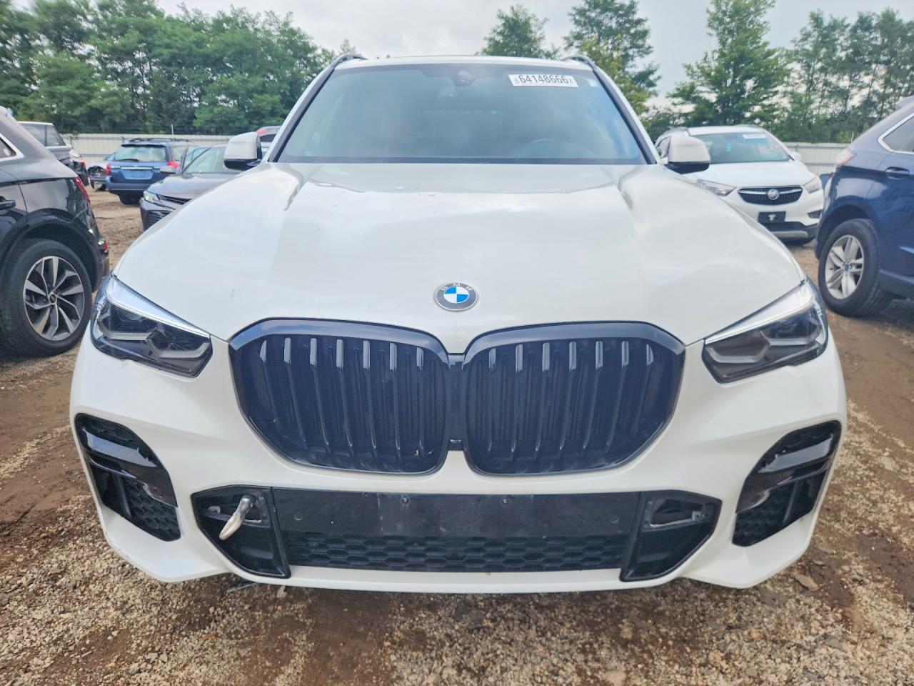 2022 Bmw X5 Xdrive40i White vin: 5UXCR6C03N9M04719