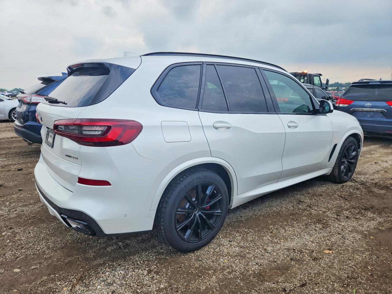 2022 Bmw X5 Xdrive40i White vin: 5UXCR6C03N9M04719
