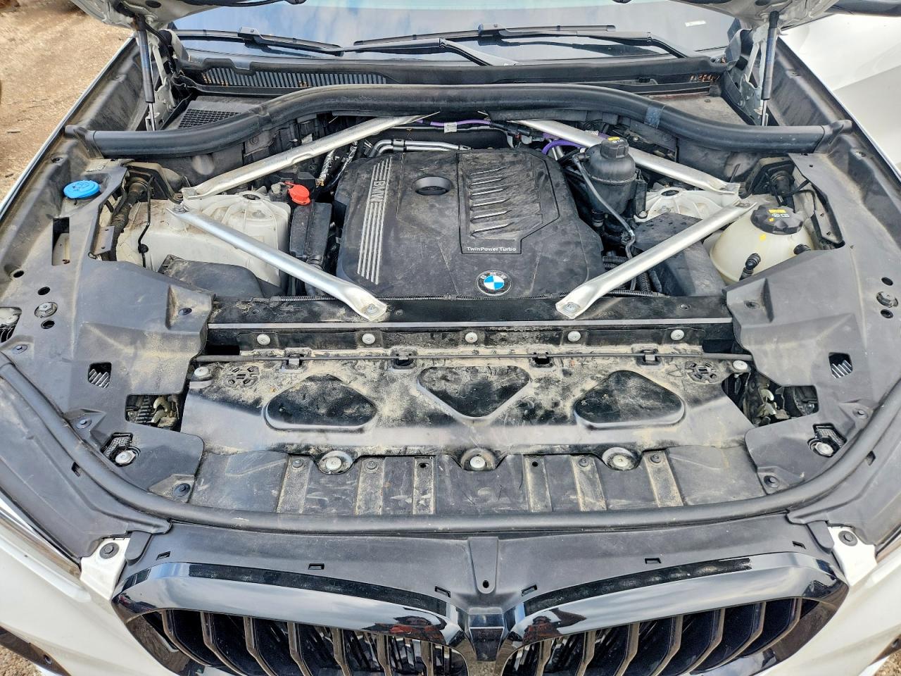 2022 Bmw X5 Xdrive40i White vin: 5UXCR6C03N9M04719