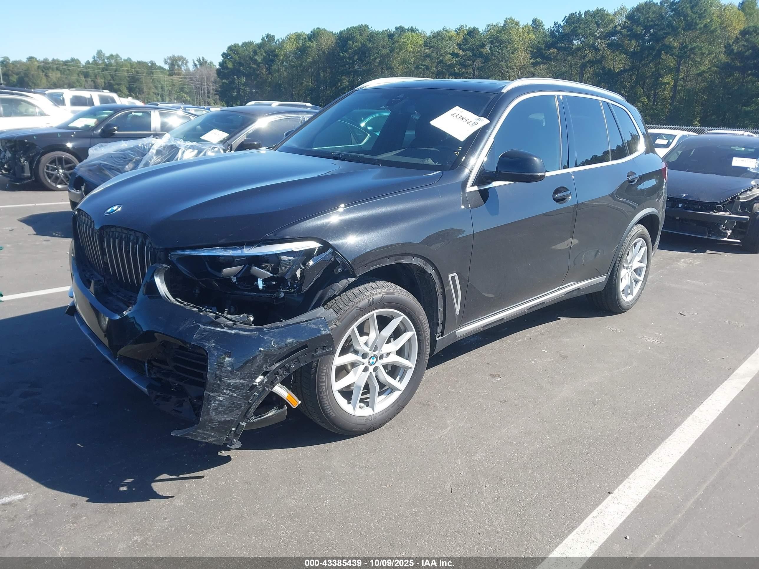 2020 Bmw X5 Xdrive40i Black vin: 5UXCR6C09LLL83214