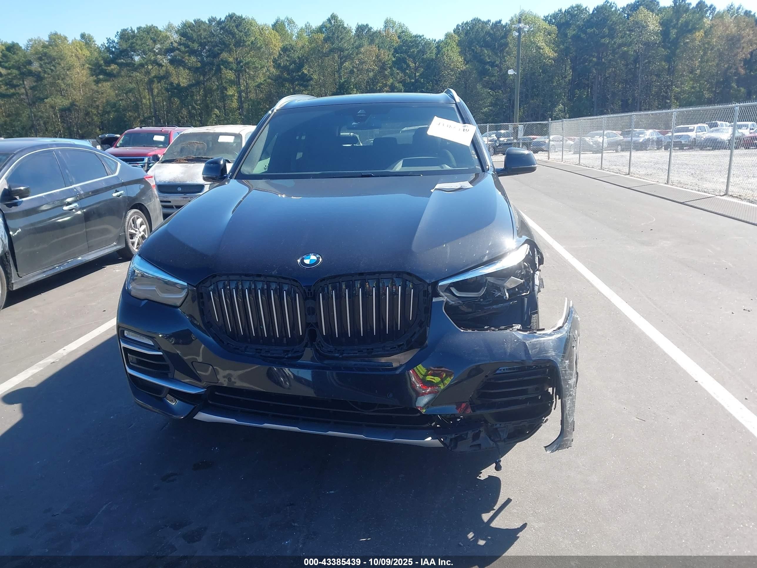 2020 Bmw X5 Xdrive40i Black vin: 5UXCR6C09LLL83214