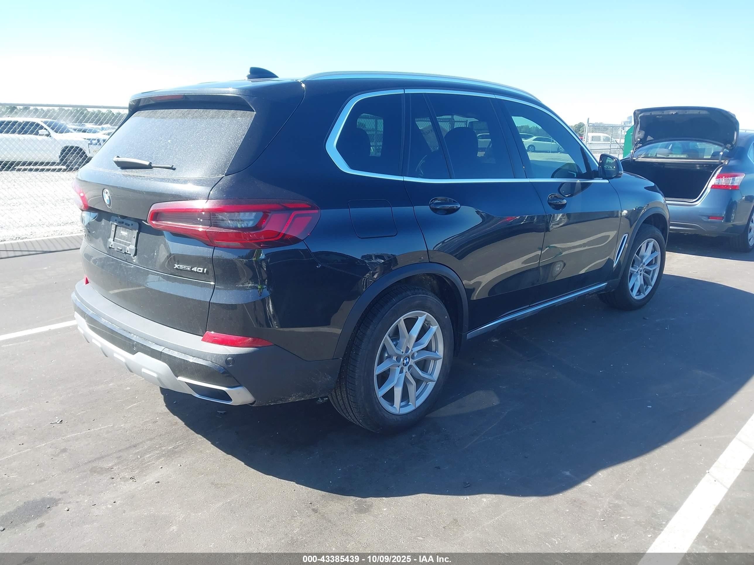 2020 Bmw X5 Xdrive40i Black vin: 5UXCR6C09LLL83214