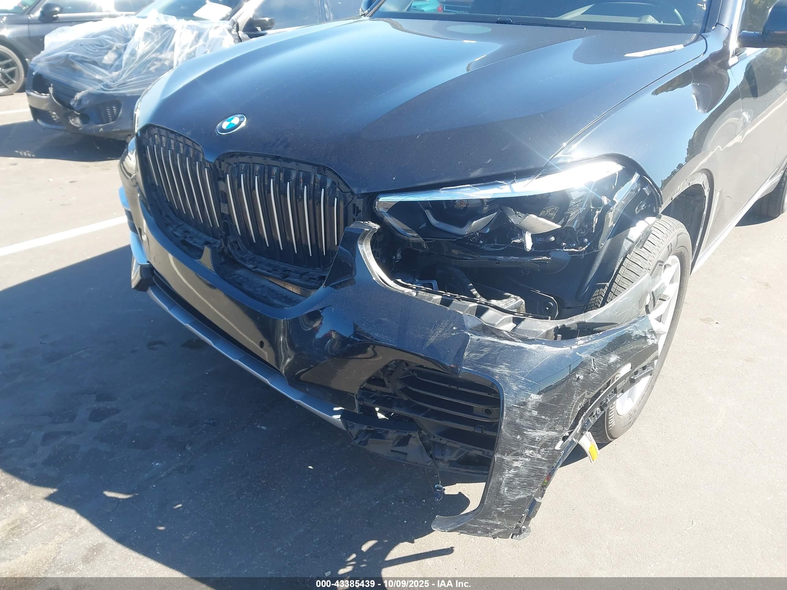 2020 Bmw X5 Xdrive40i Black vin: 5UXCR6C09LLL83214