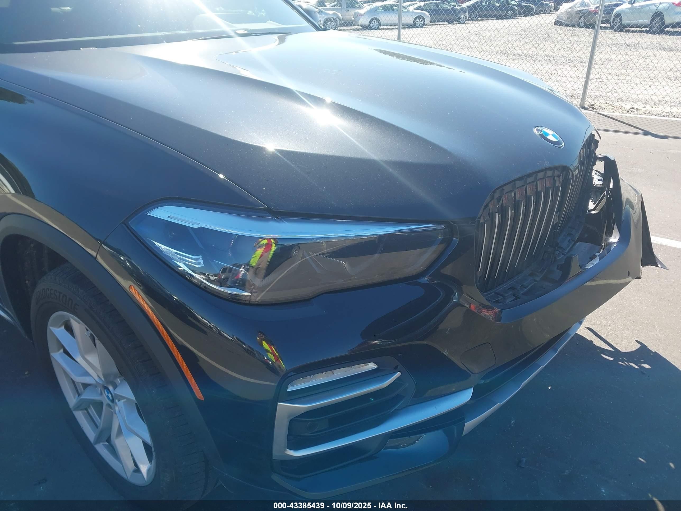2020 Bmw X5 Xdrive40i Black vin: 5UXCR6C09LLL83214