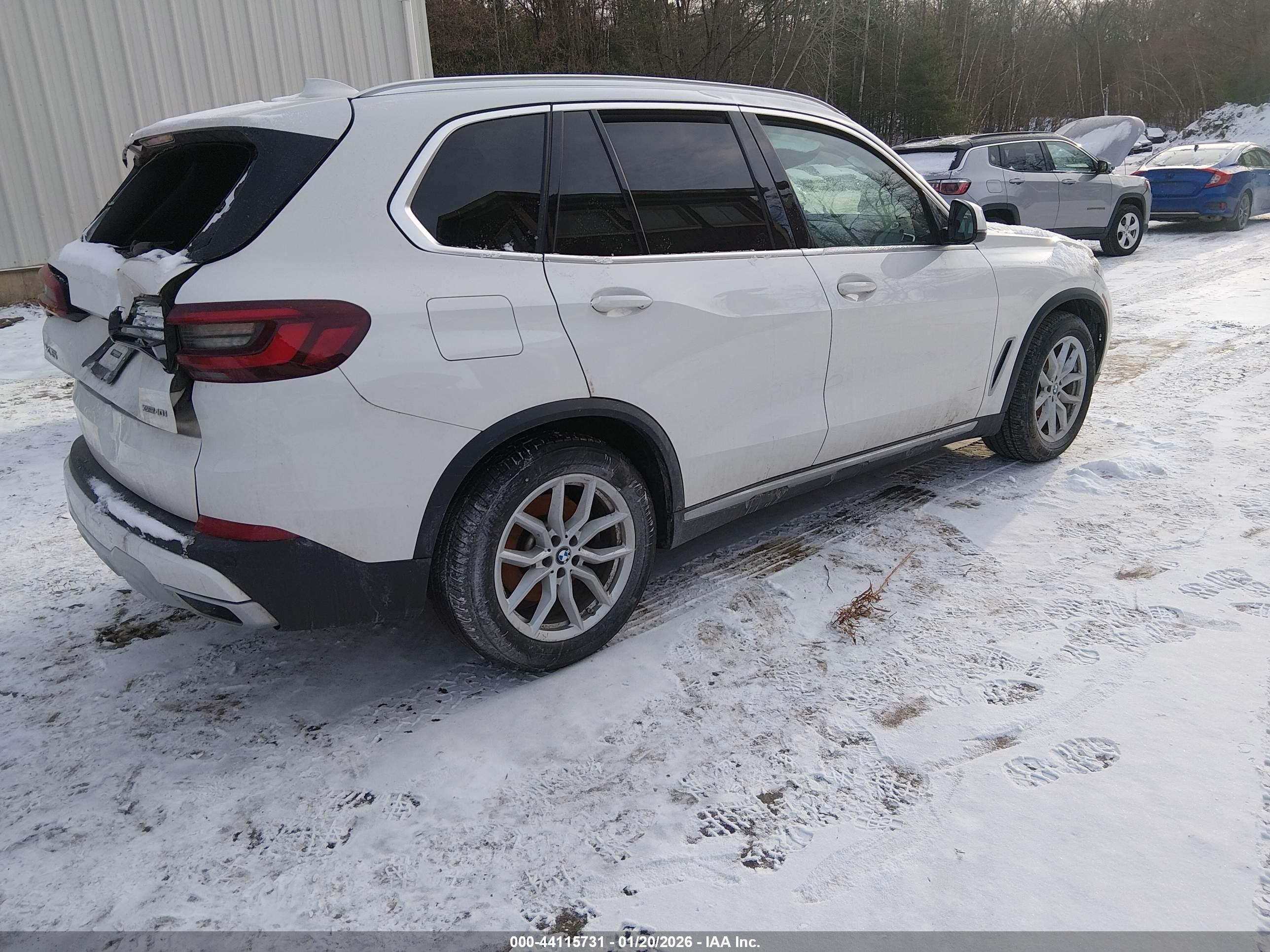 2021 Bmw X5 Xdrive40i Белый vin: 5UXCR6C0XM9G52175