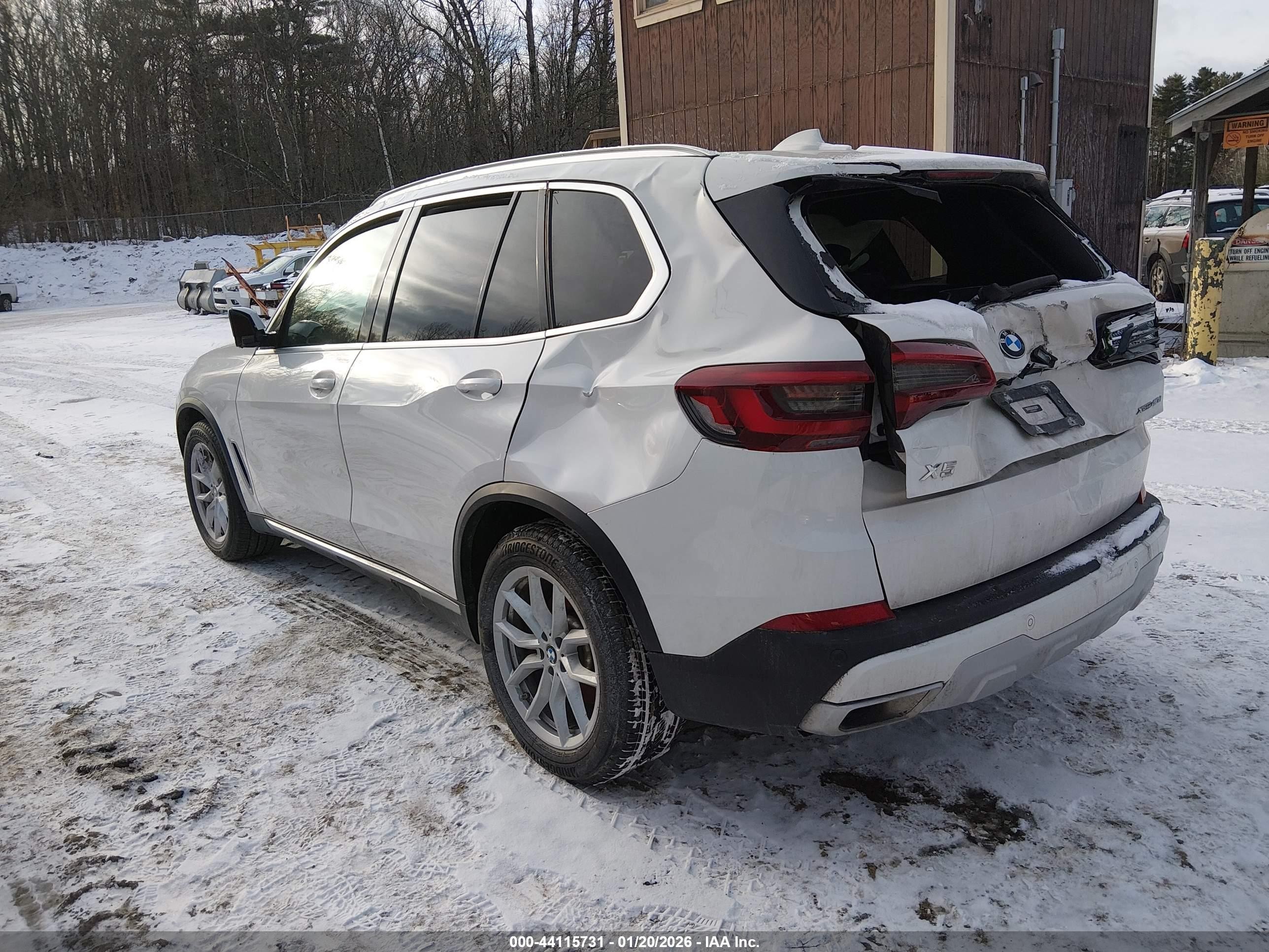 2021 Bmw X5 Xdrive40i Белый vin: 5UXCR6C0XM9G52175