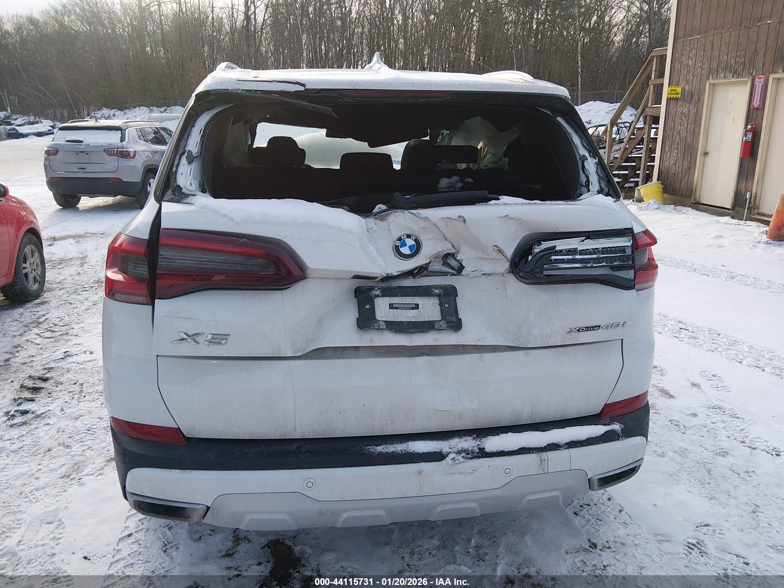 2021 Bmw X5 Xdrive40i Белый vin: 5UXCR6C0XM9G52175