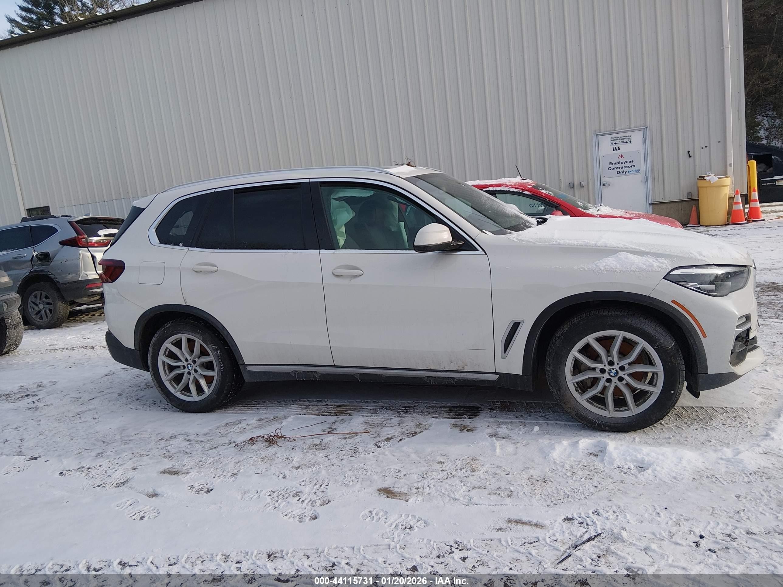 2021 Bmw X5 Xdrive40i Белый vin: 5UXCR6C0XM9G52175